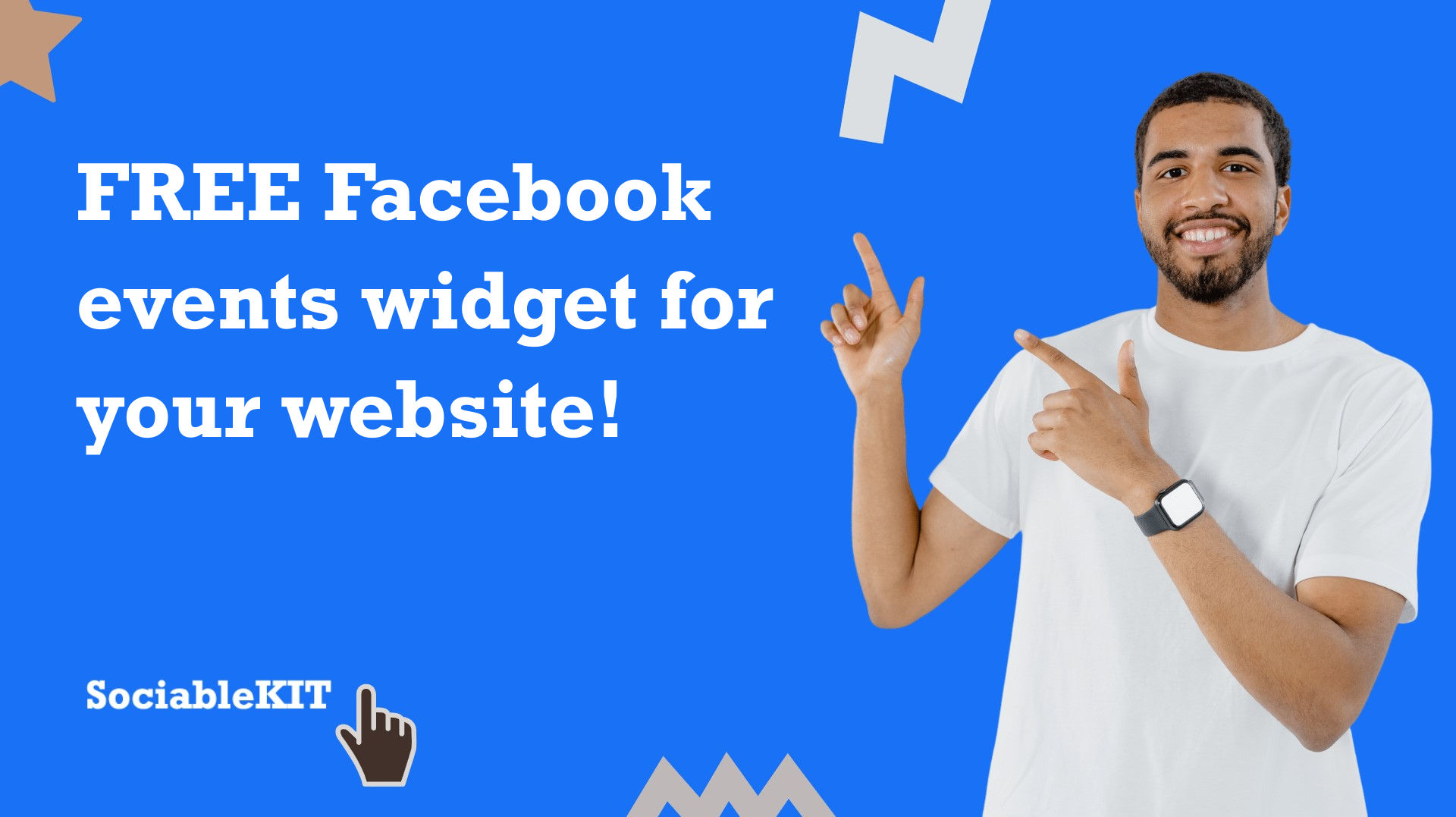 Free Facebook events widget for your website