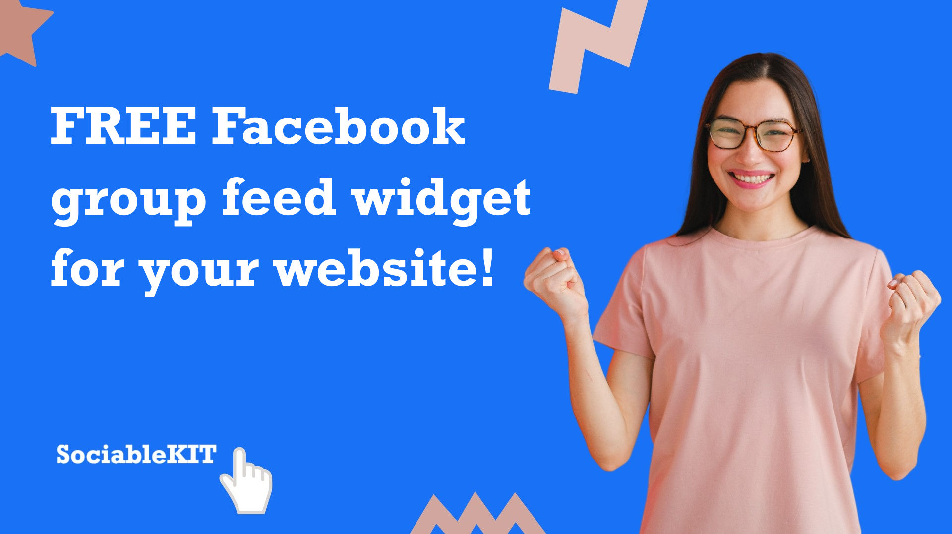Free Facebook group feed widget for your website