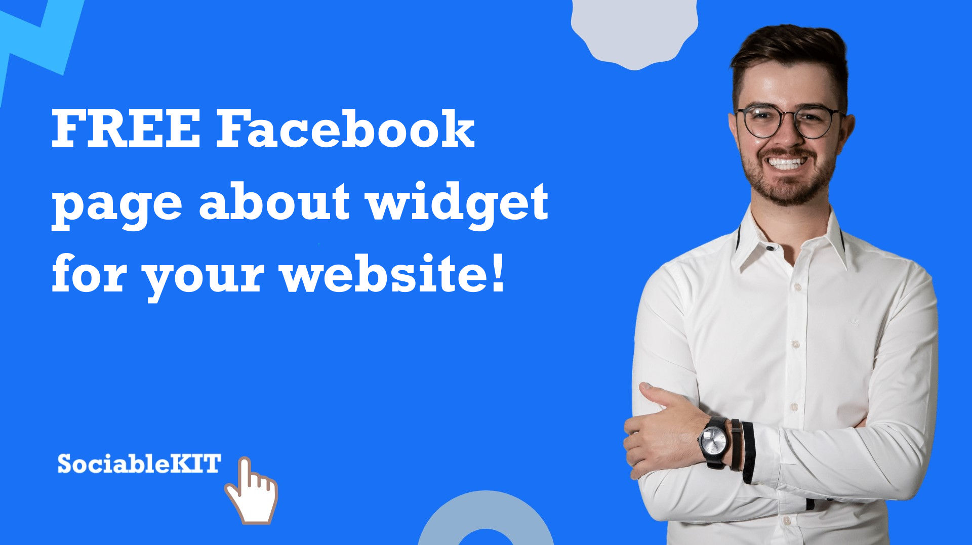 Free Facebook page about widget for your website