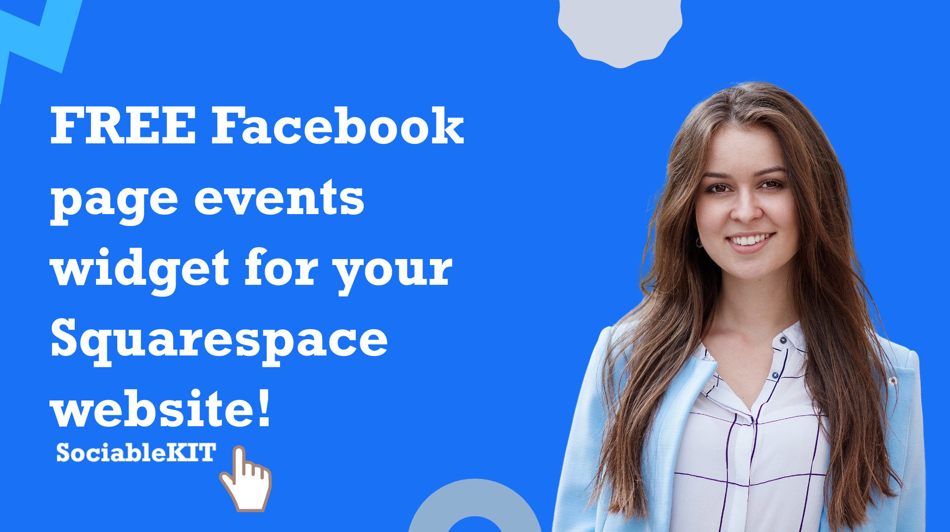 Free Facebook page events widget for your Squarespace website