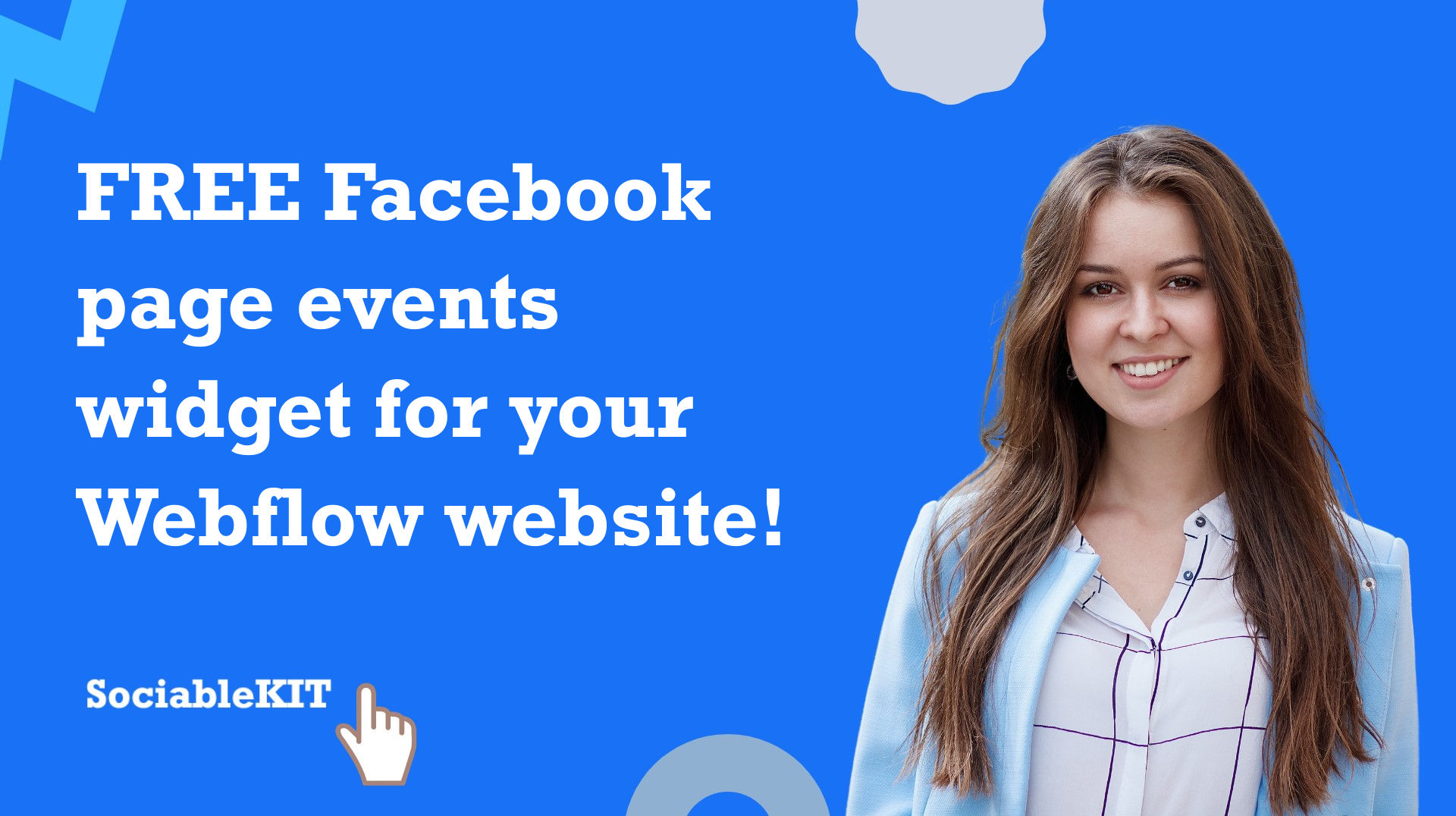 Free Facebook page events widget for your Webflow website