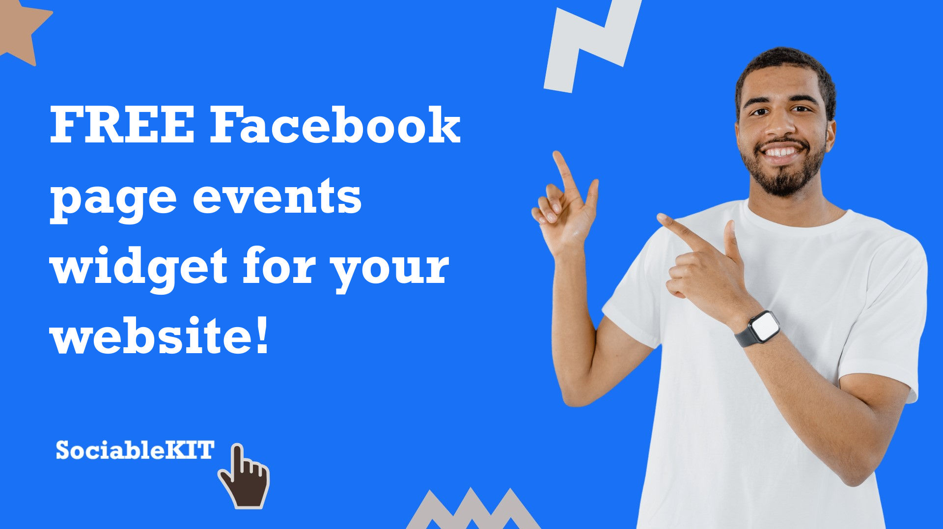 Free Facebook page events widget for your website