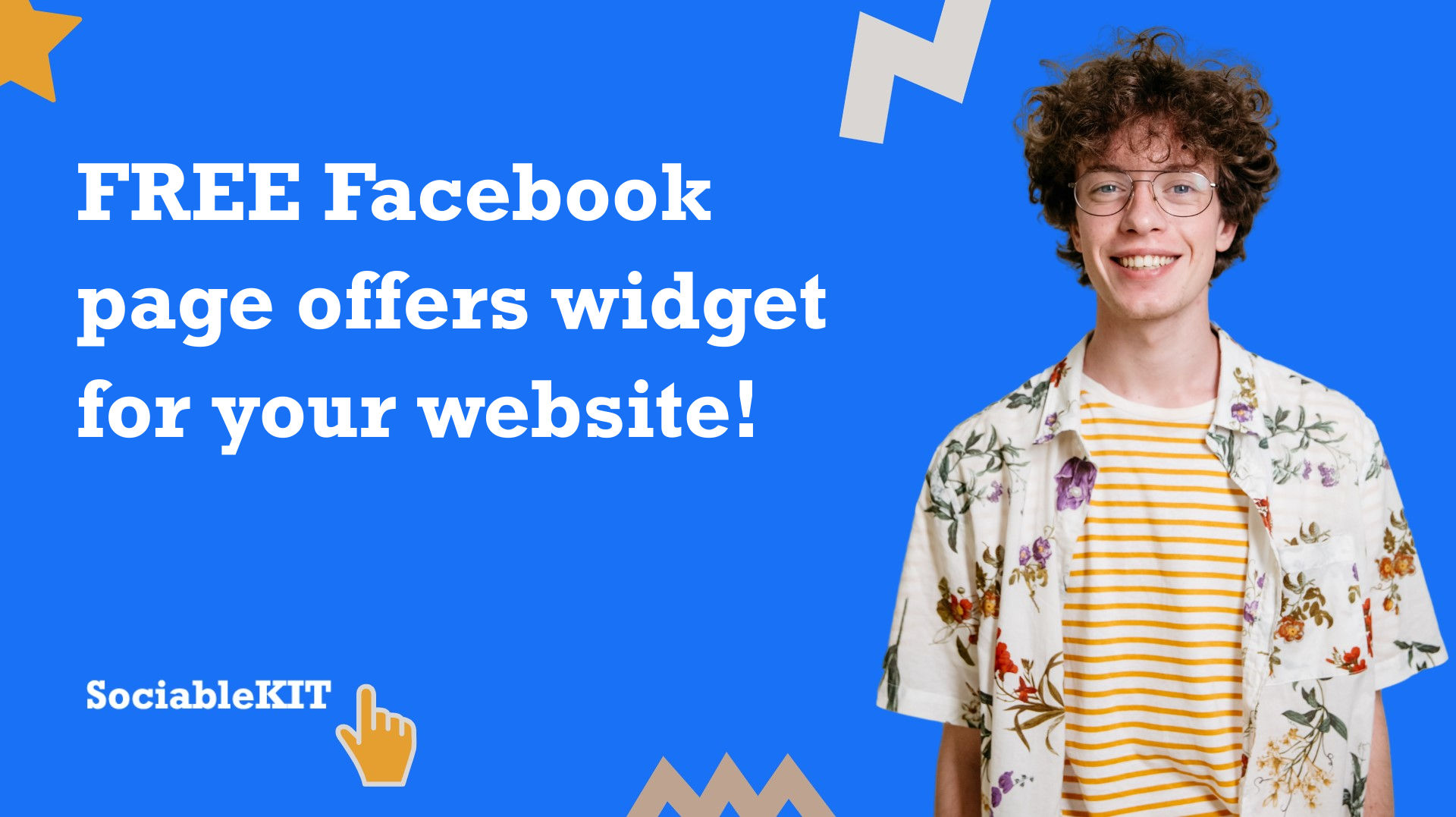Free Facebook page offers widget for your website