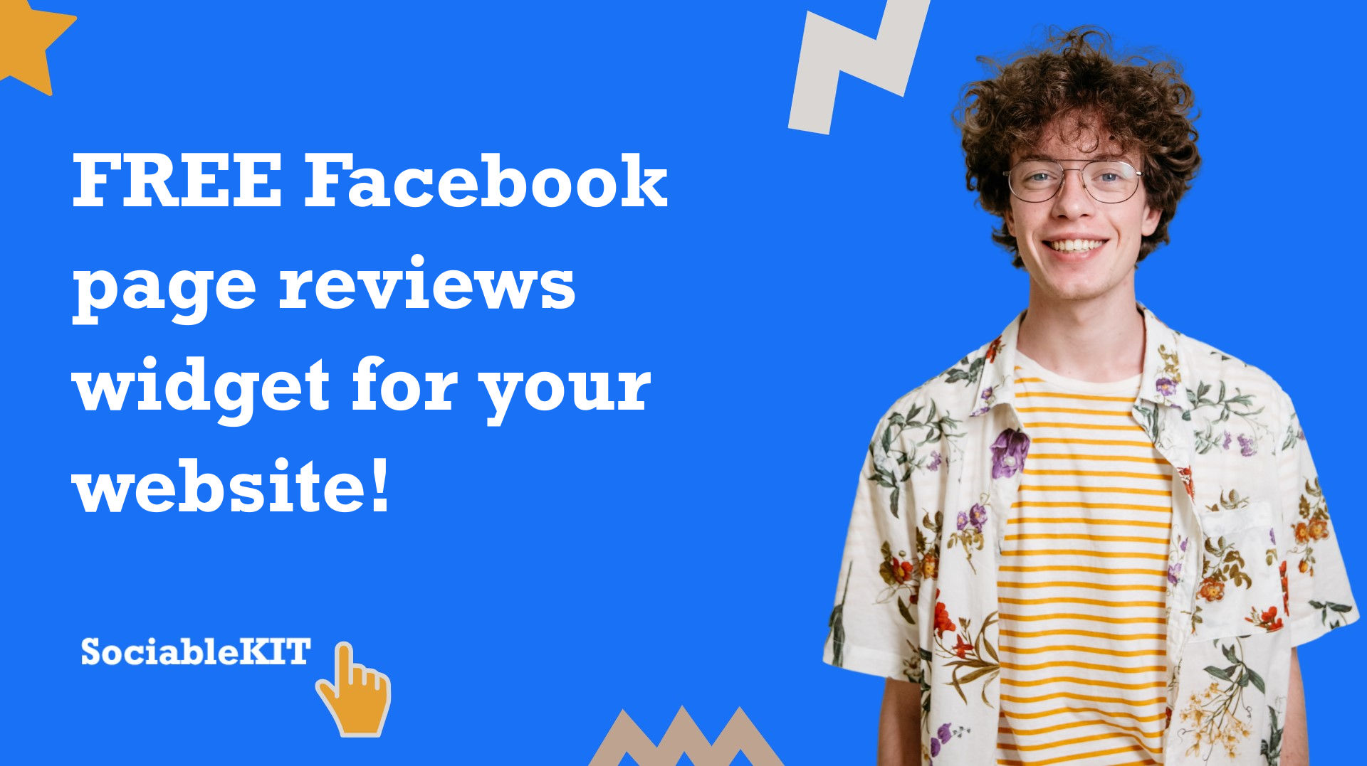 Free Facebook page reviews widget for your website