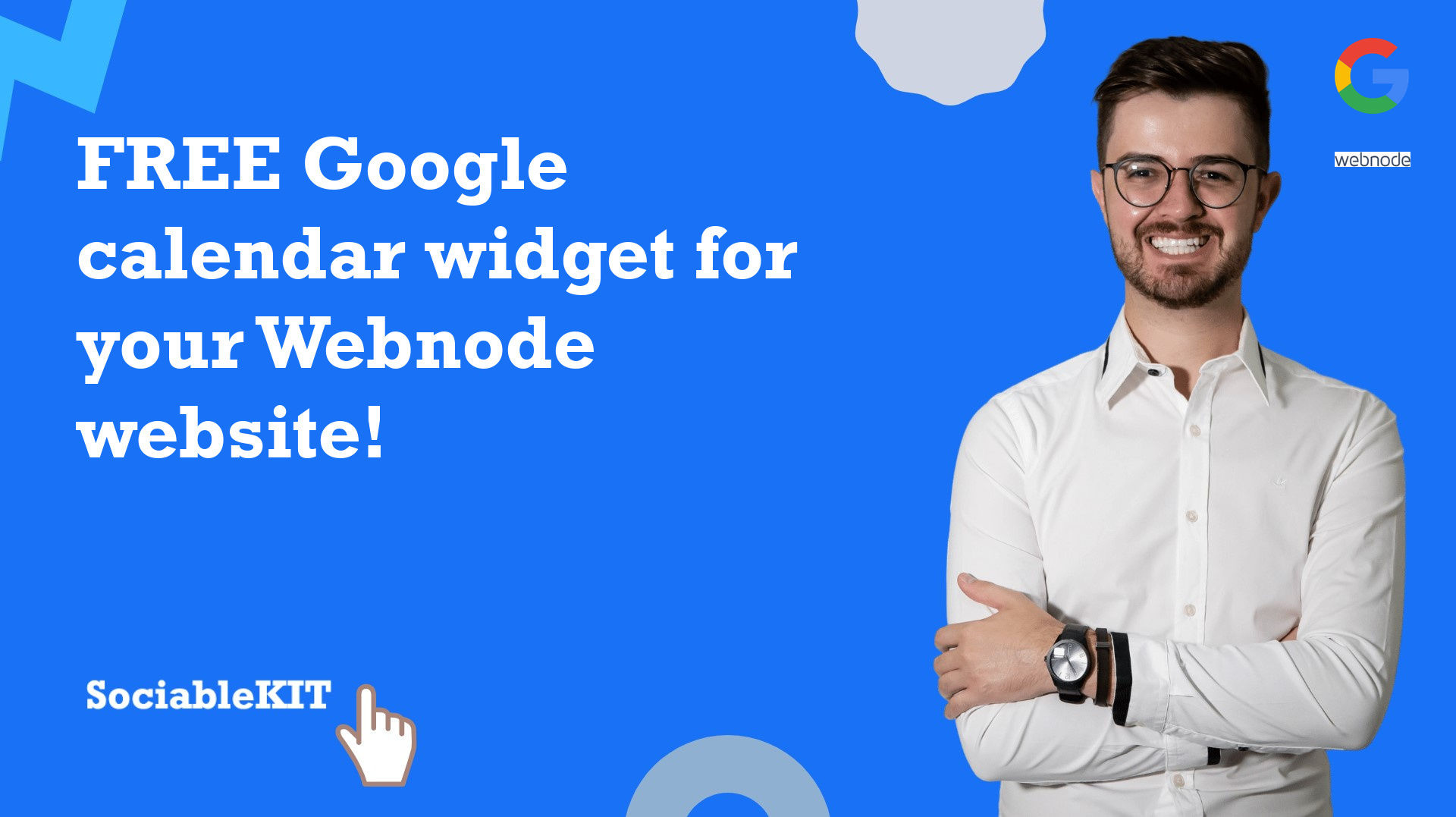 Free Google calendar widget for your Webnode website