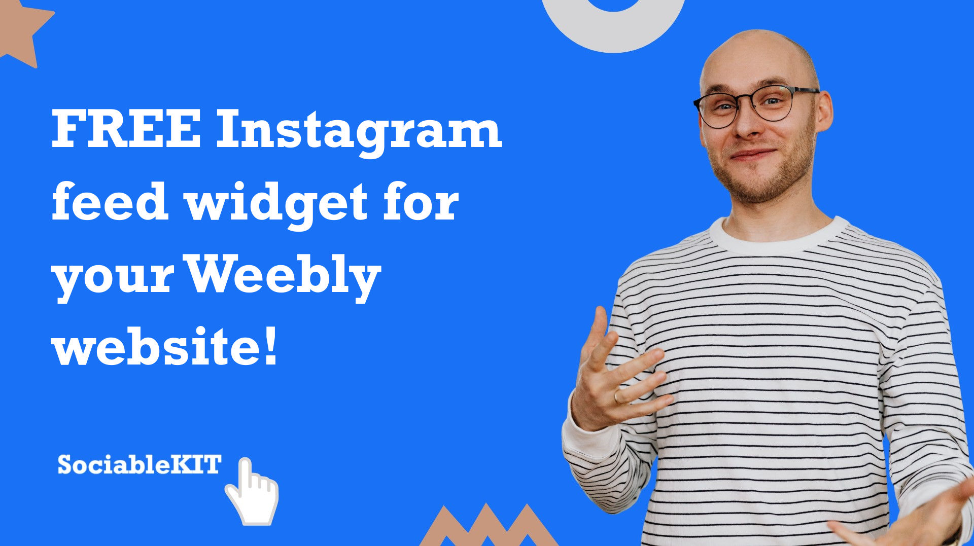 Free Instagram feed widget for your Weebly website
