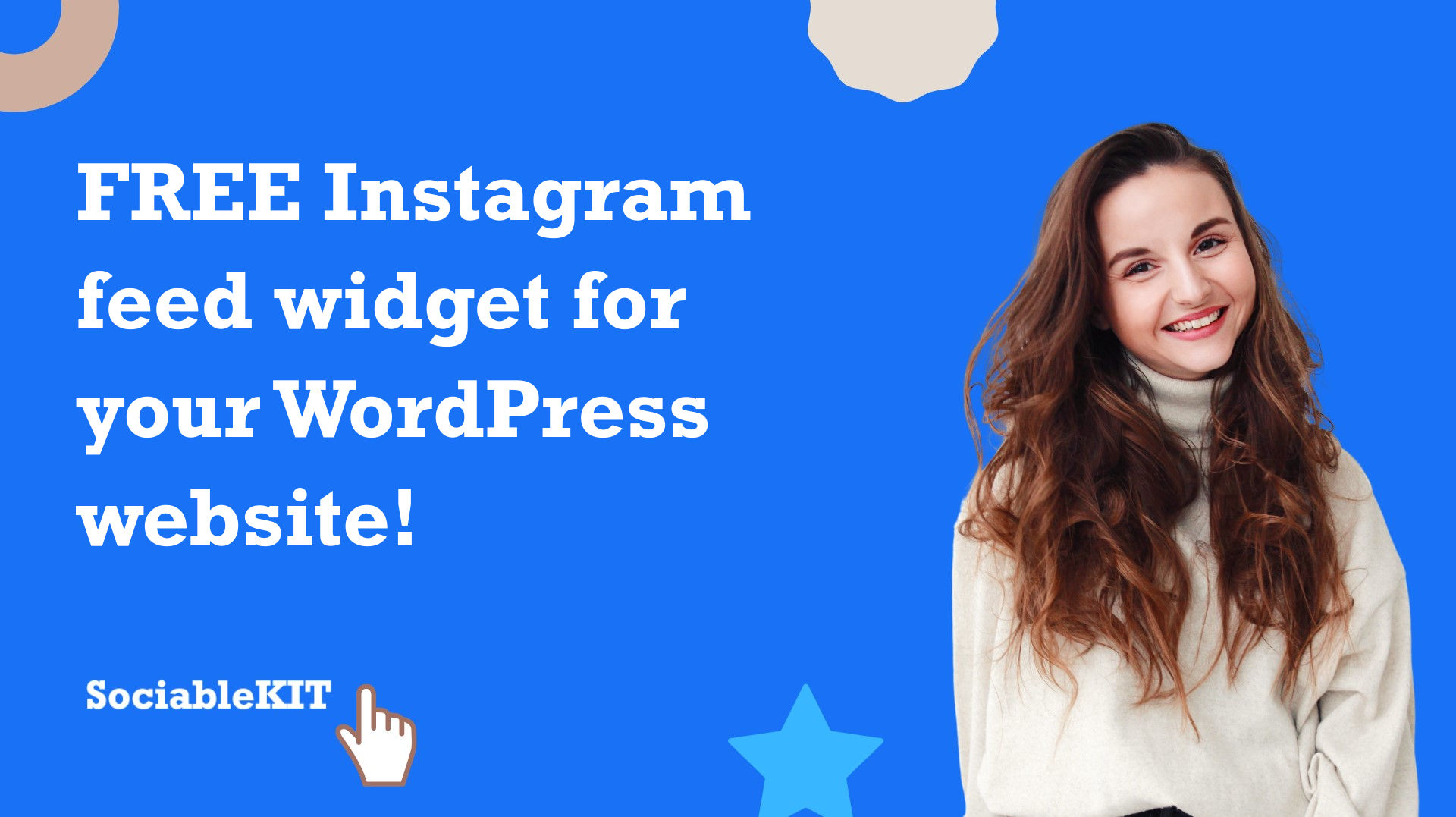 Free Instagram feed widget for your WordPress website