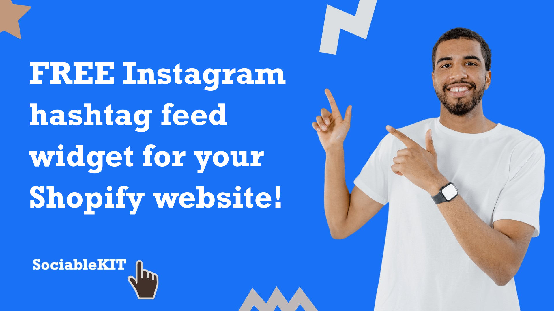 Free Instagram hashtag feed widget for your Shopify website