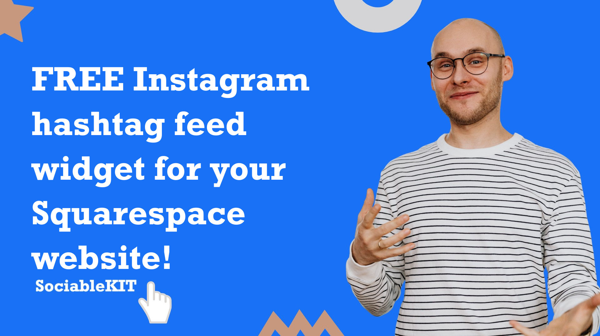 Free Instagram hashtag feed widget for your Squarespace website