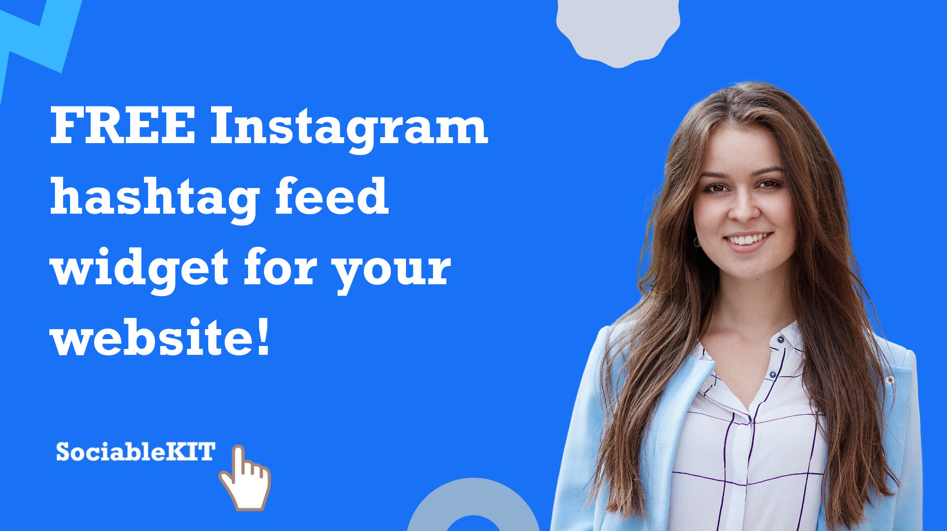 Free Instagram hashtag feed widget for your website
