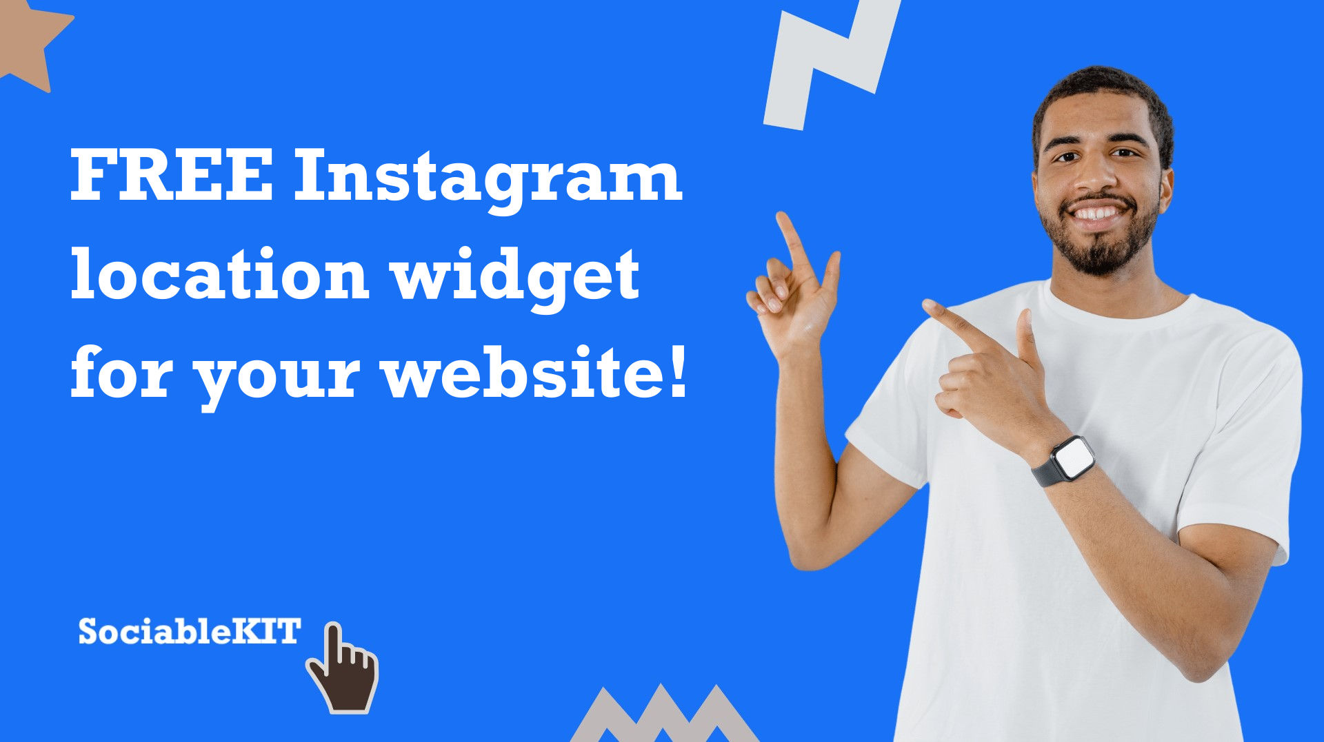 Free Instagram location widget for your website