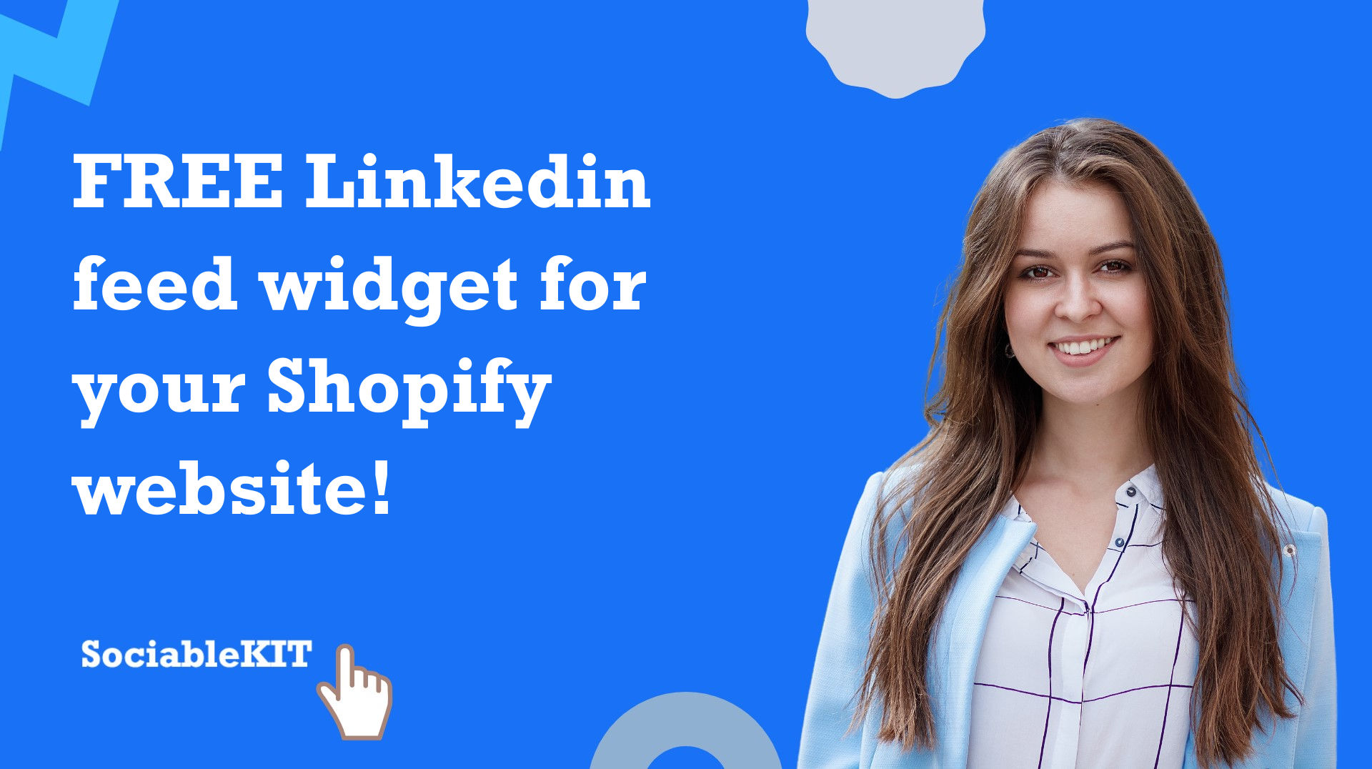 Free Linkedin feed widget for your Shopify website