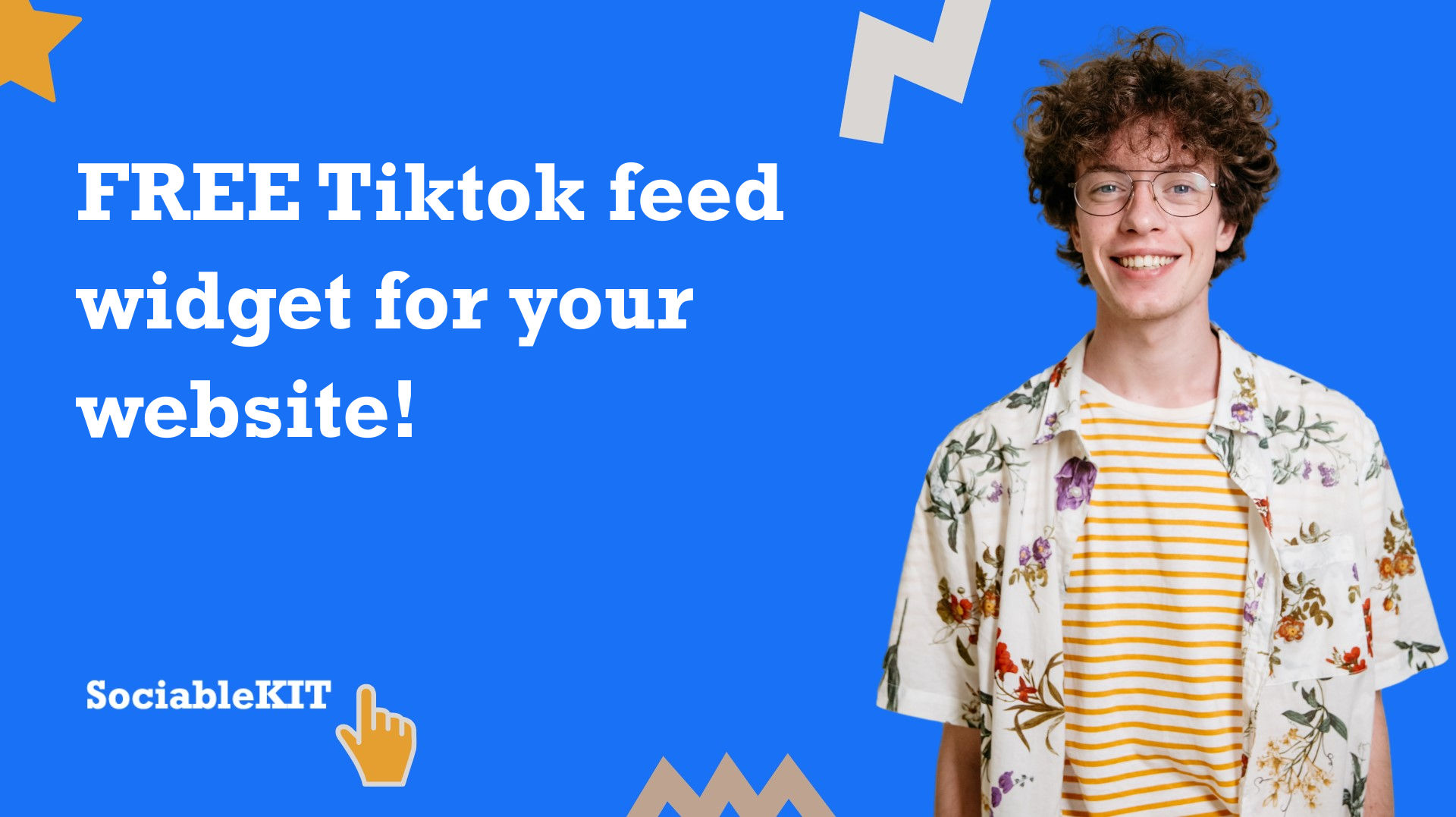 Free Tiktok feed widget for your website