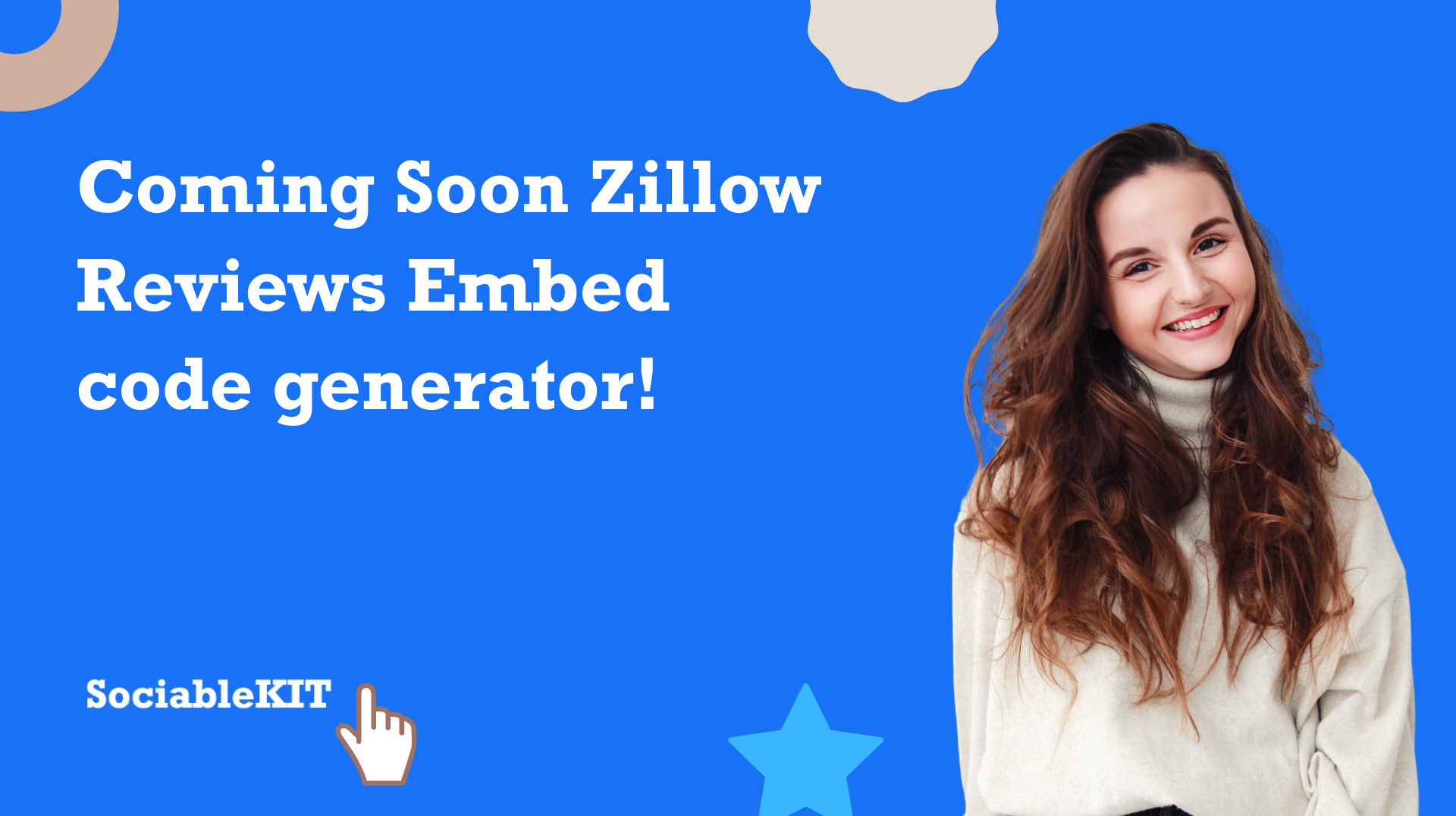 Coming Soon Zillow Reviews embed code generator