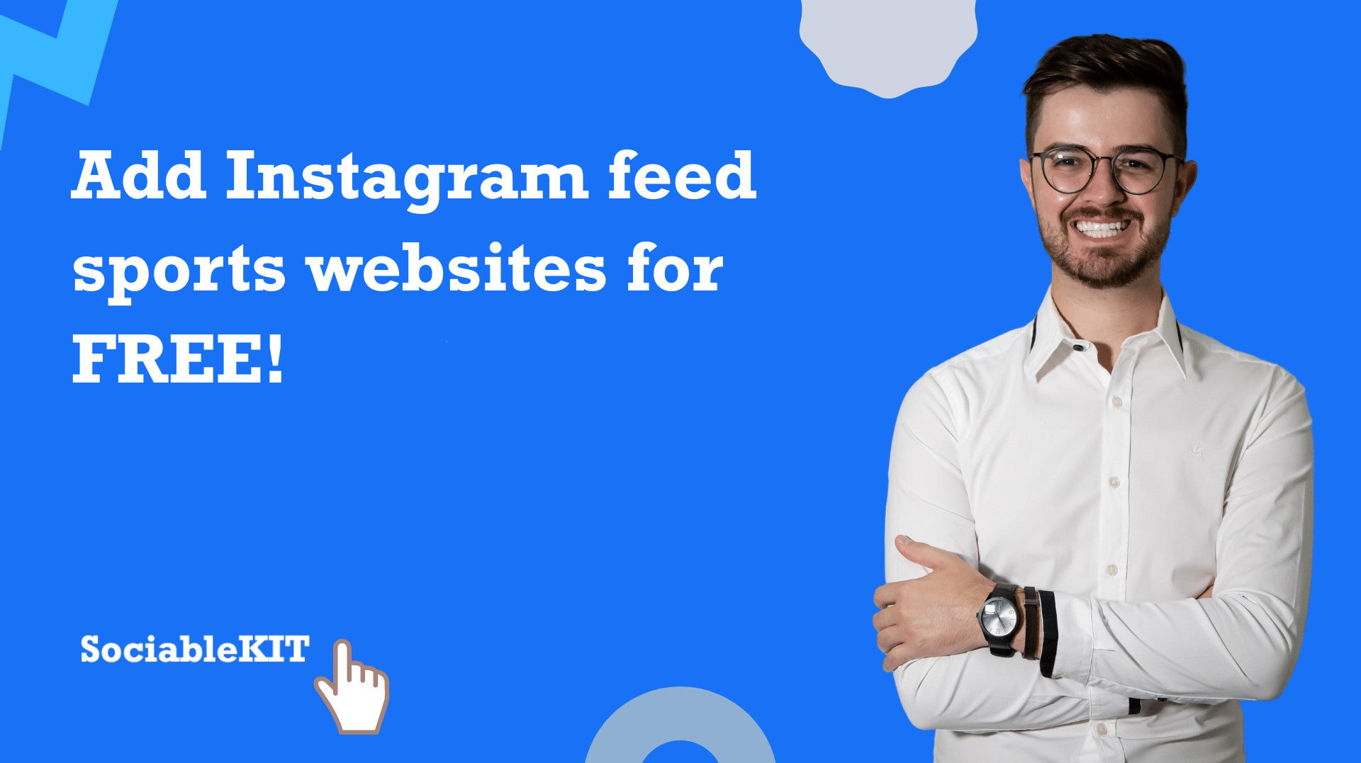 How to add Instagram feed sports websites for FREE?