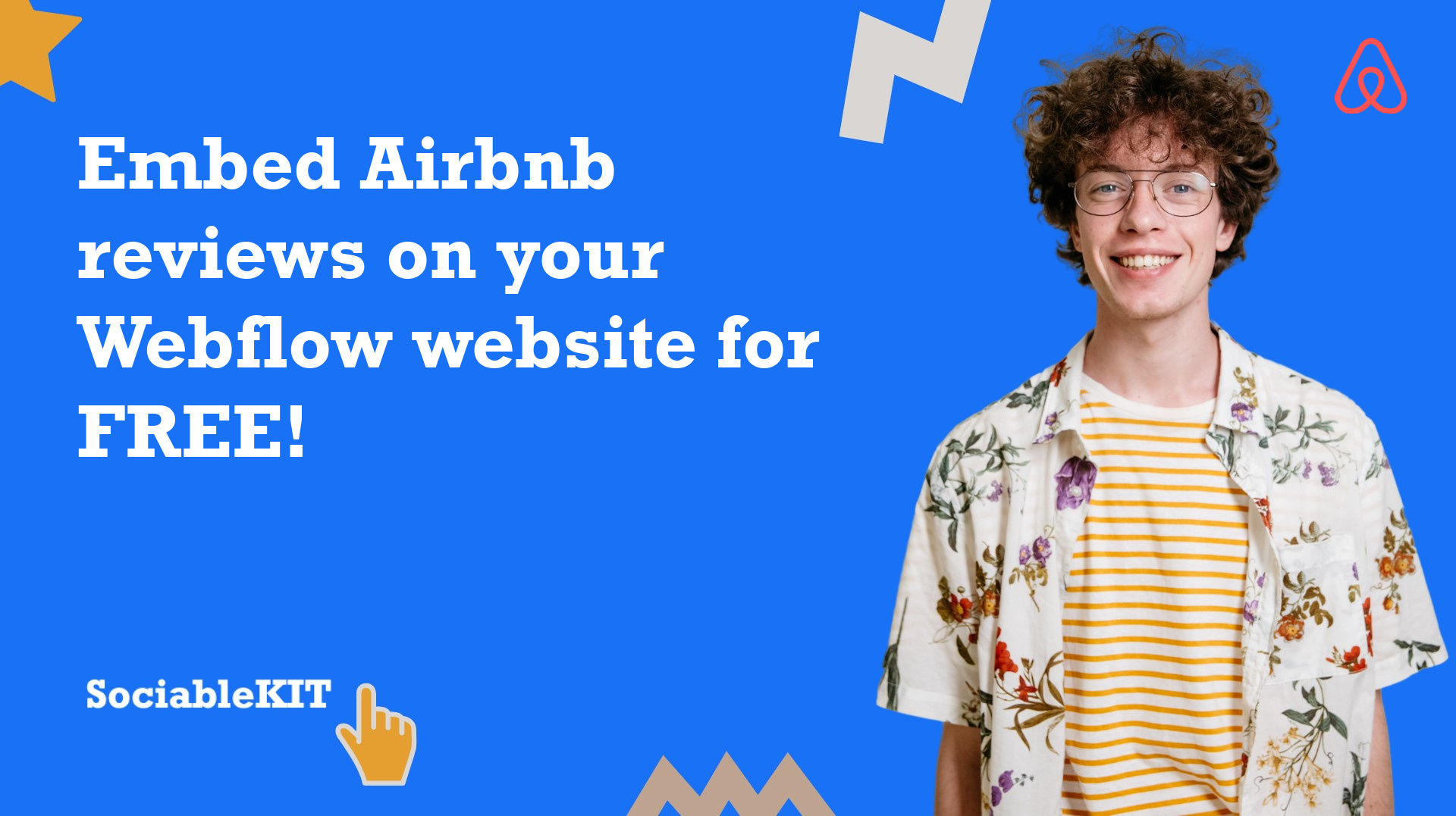 How to embed Airbnb reviews on your Webflow website for FREE?