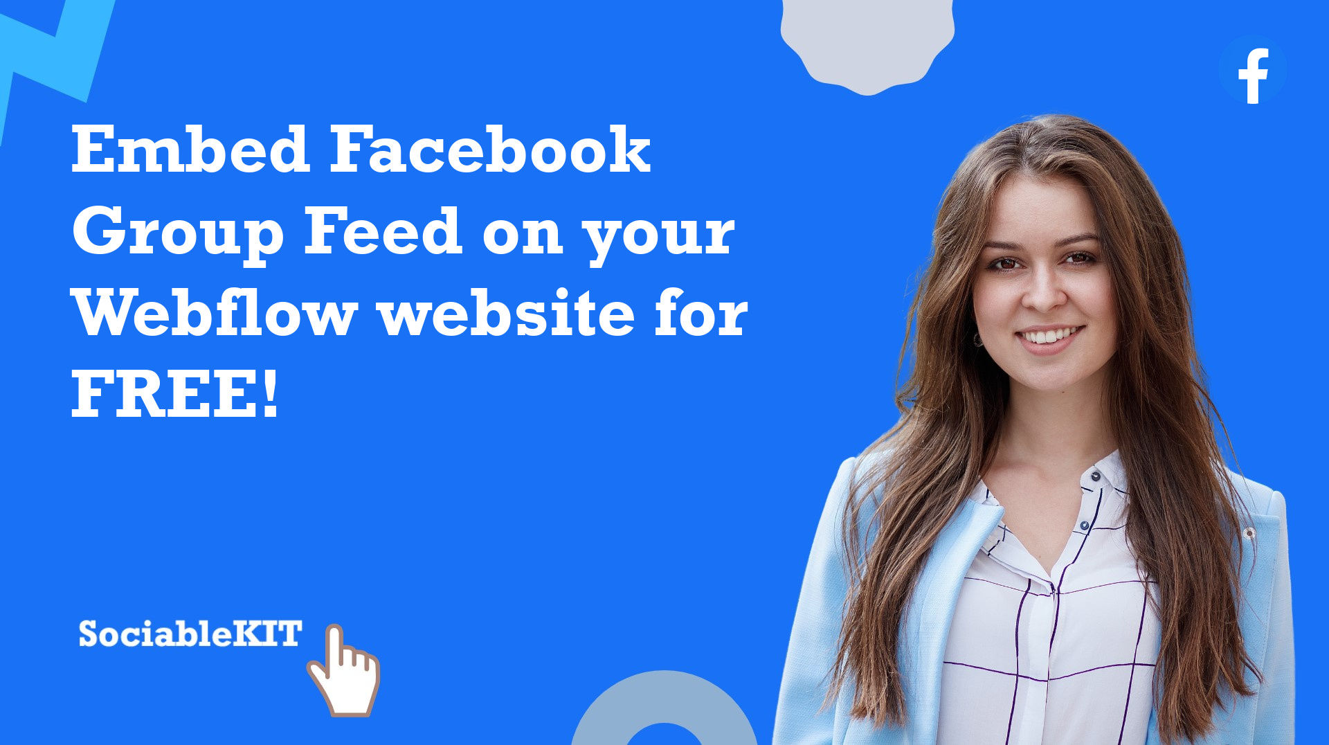 How to embed Facebook Group Feed on your Webflow website for FREE?