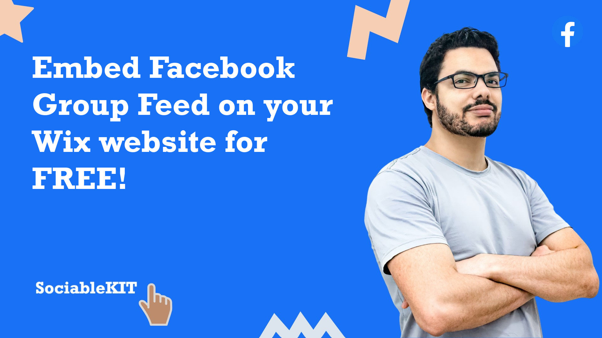 How to embed Facebook Group Feed on your Wix website for FREE?