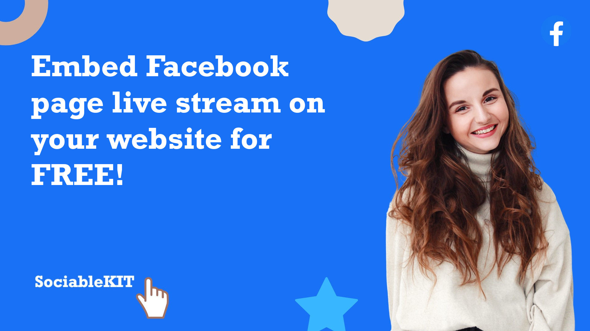 How to embed Facebook page live stream on your website for FREE?