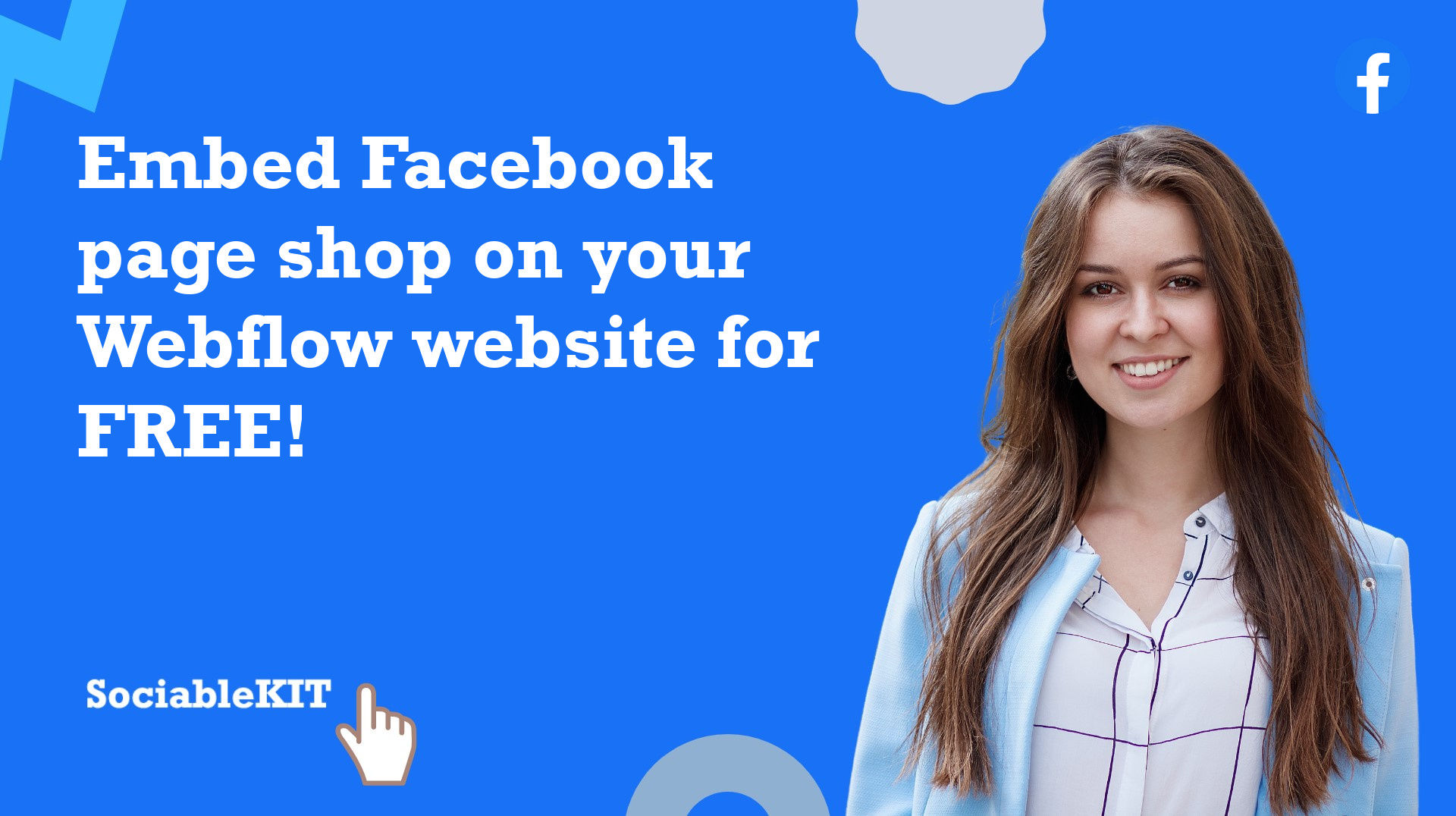 How to embed Facebook page shop on your Webflow website for FREE?