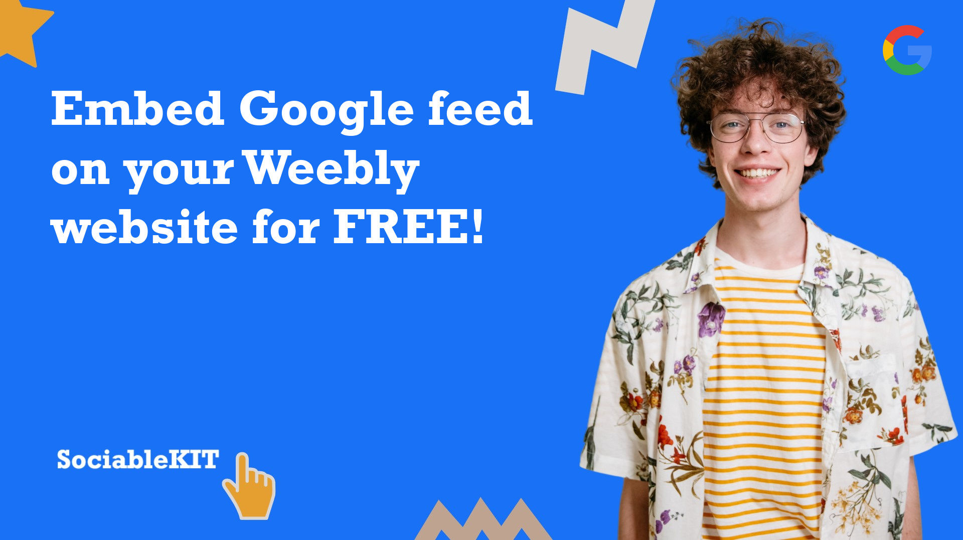 How to embed Google feed on your Weebly website for FREE?