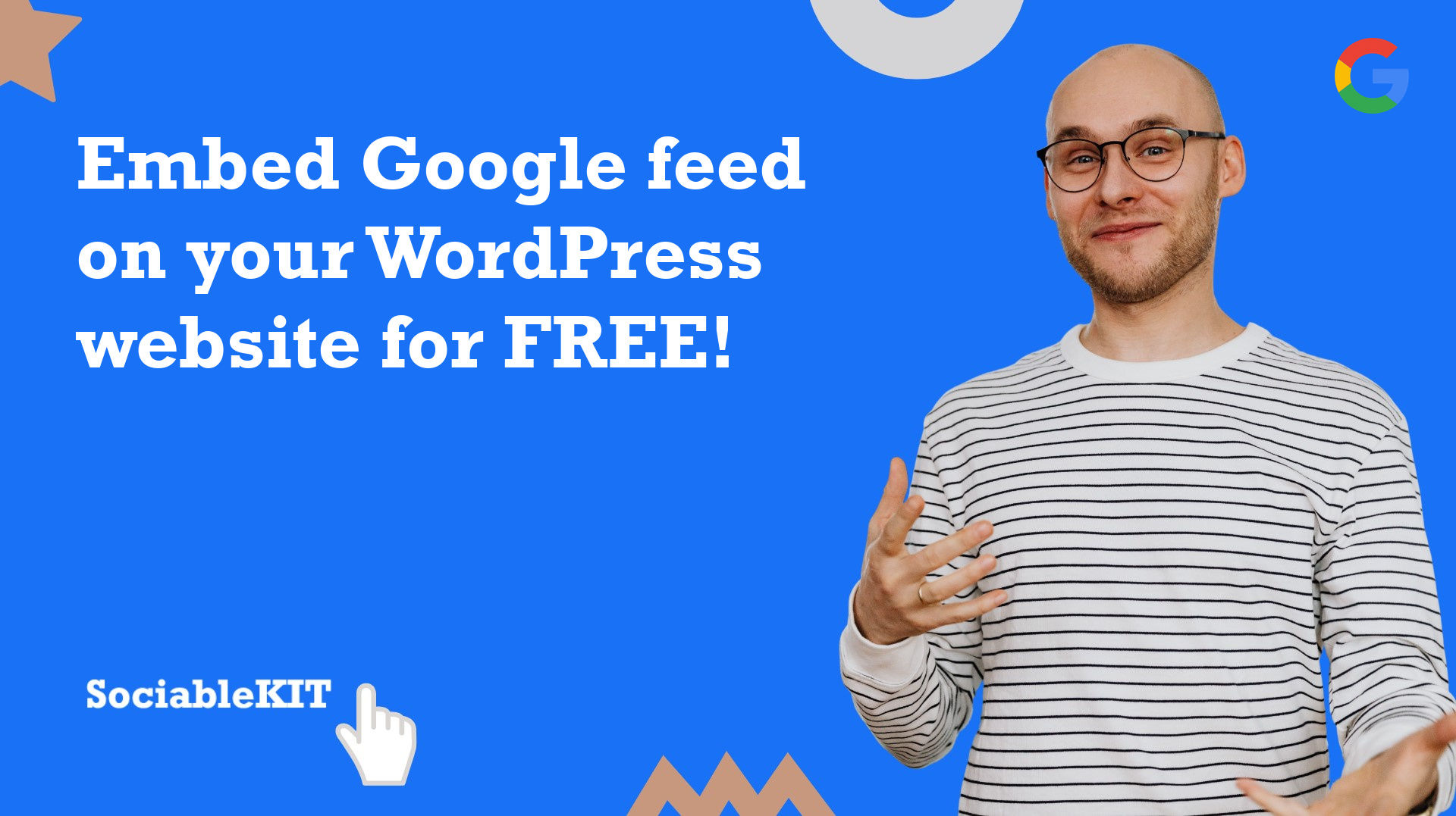 How to embed Google feed on your WordPress website for FREE?