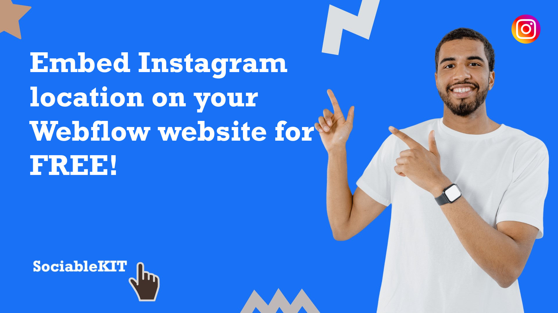 How to embed Instagram location on your Webflow website for FREE?