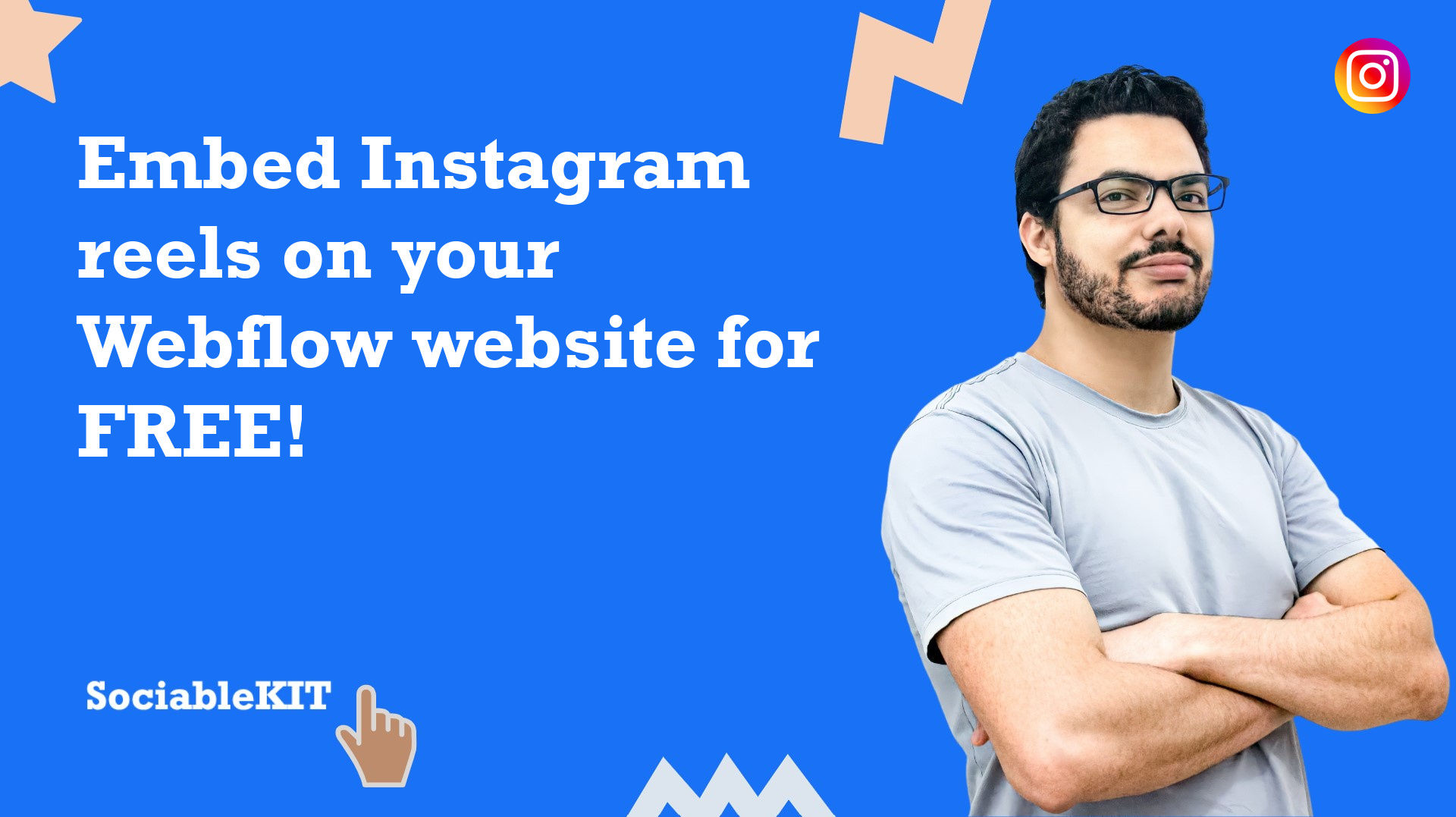 How to embed Instagram reels on your Webflow website for FREE?