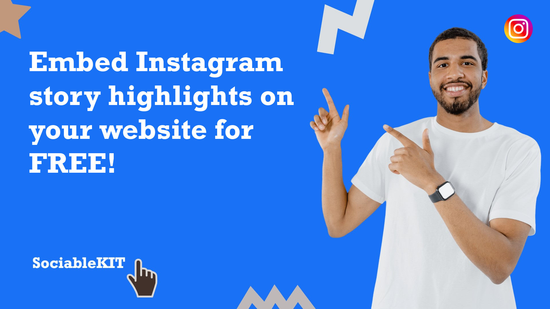 How to embed Instagram story highlights on your website for FREE?