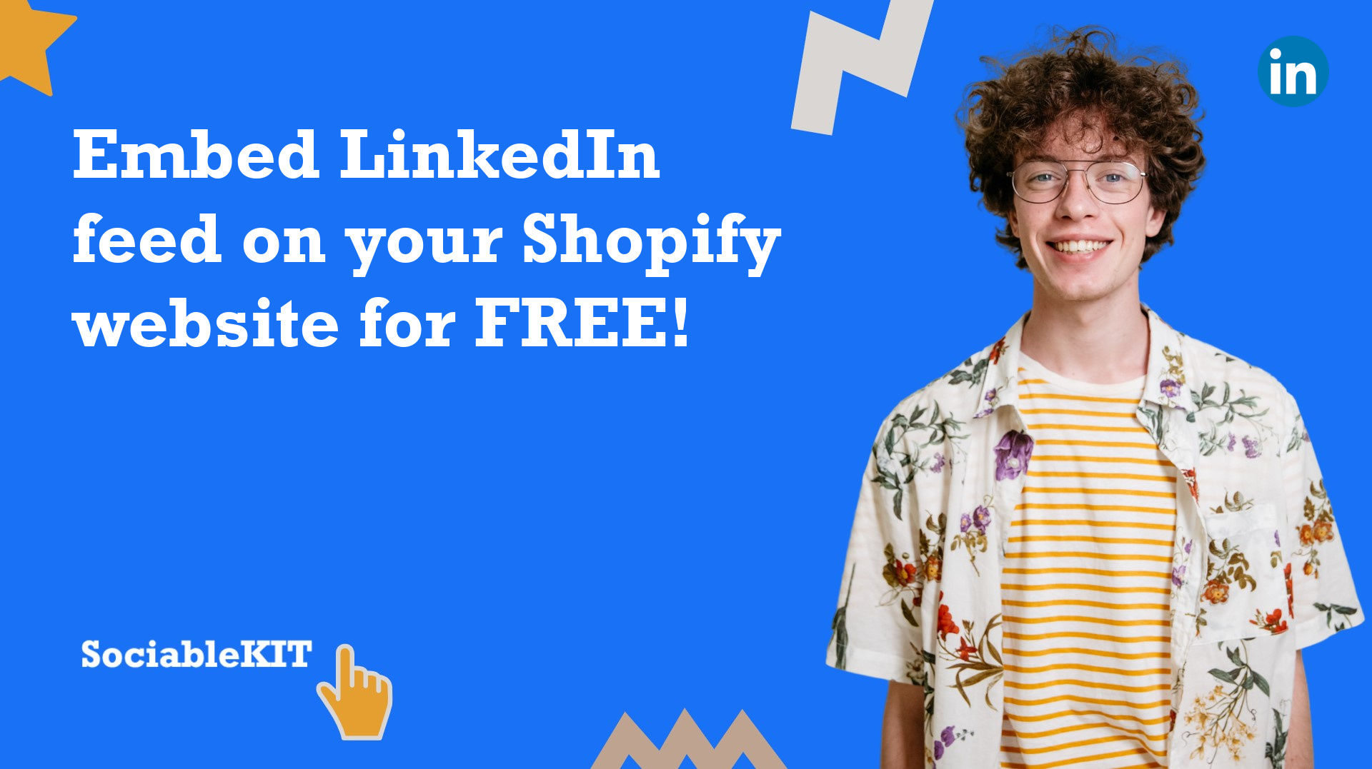 How to embed LinkedIn feed on your Shopify website for FREE?