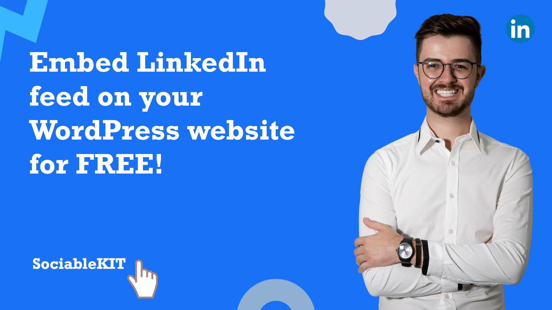 How to embed LinkedIn feed on your WordPress website for FREE?