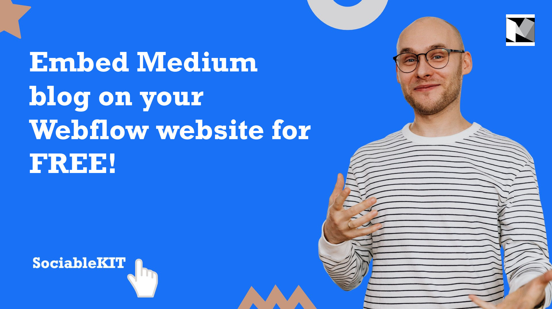How to embed Medium blog on your Webflow website for FREE?