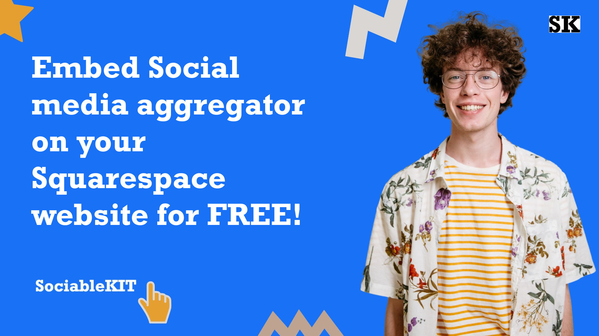 How to embed Social media aggregator on your Squarespace website for FREE?