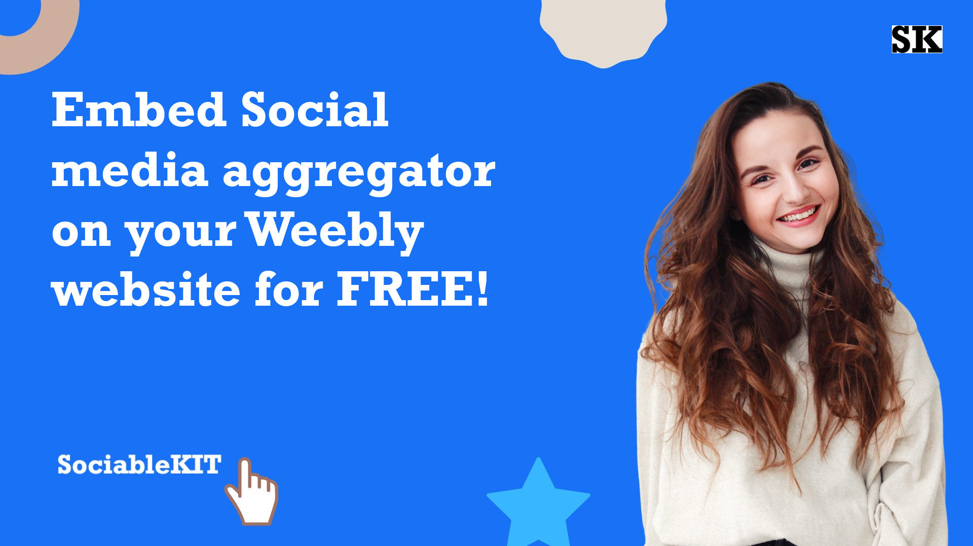 How to embed Social media aggregator on your Weebly website for FREE?