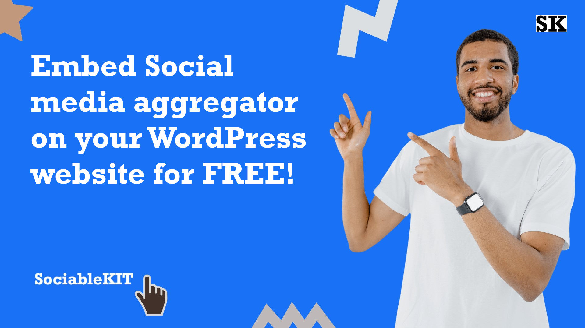 How to embed Social media aggregator on your WordPress website for FREE?