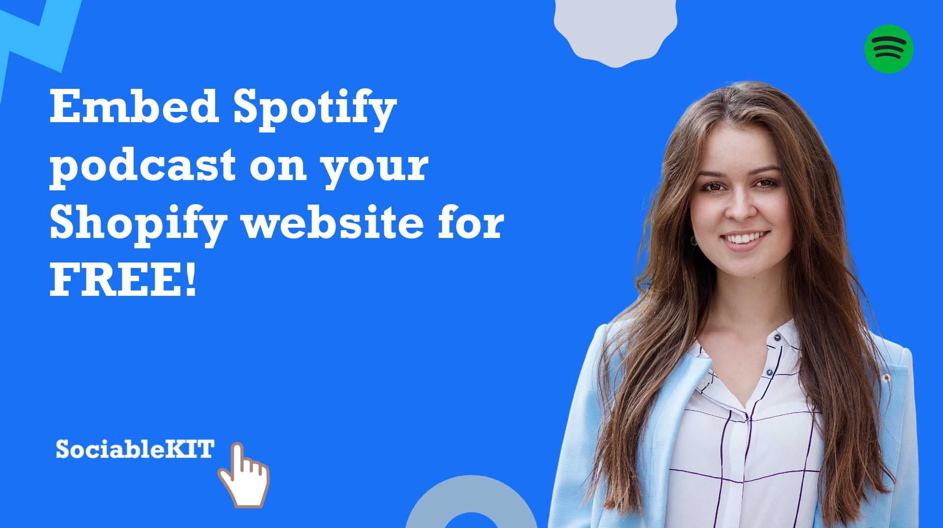 How to embed Spotify podcast on your Shopify website for FREE?