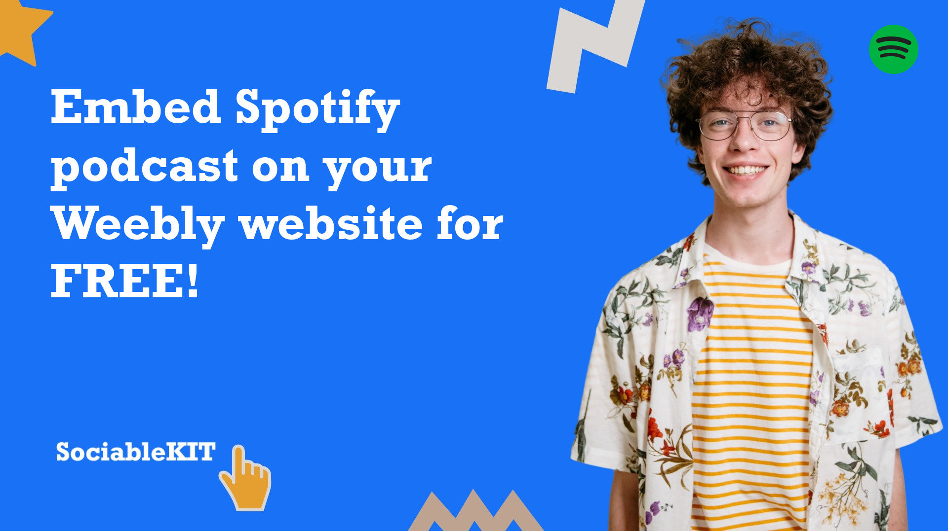 How to embed Spotify podcast on your Weebly website for FREE?