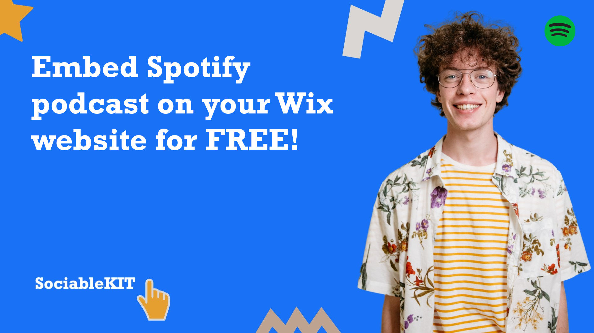 How to embed Spotify podcast on your Wix website for FREE?