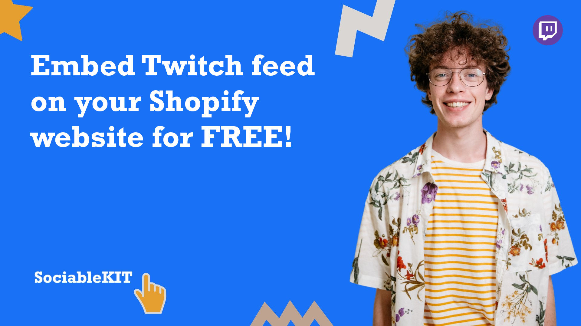 How to embed Twitch feed on your Shopify website for FREE?