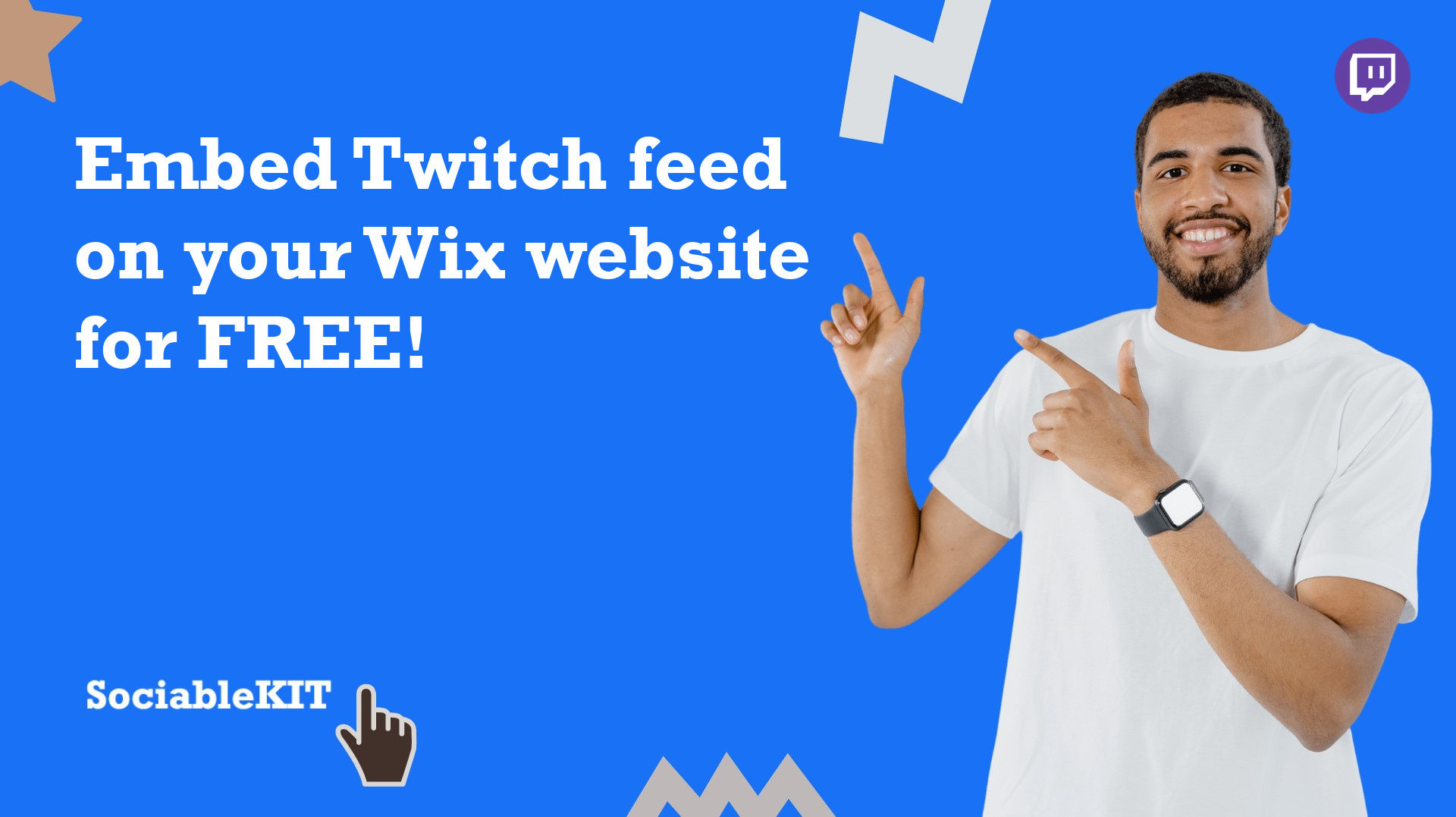 How to embed Twitch feed on your Wix website for FREE?