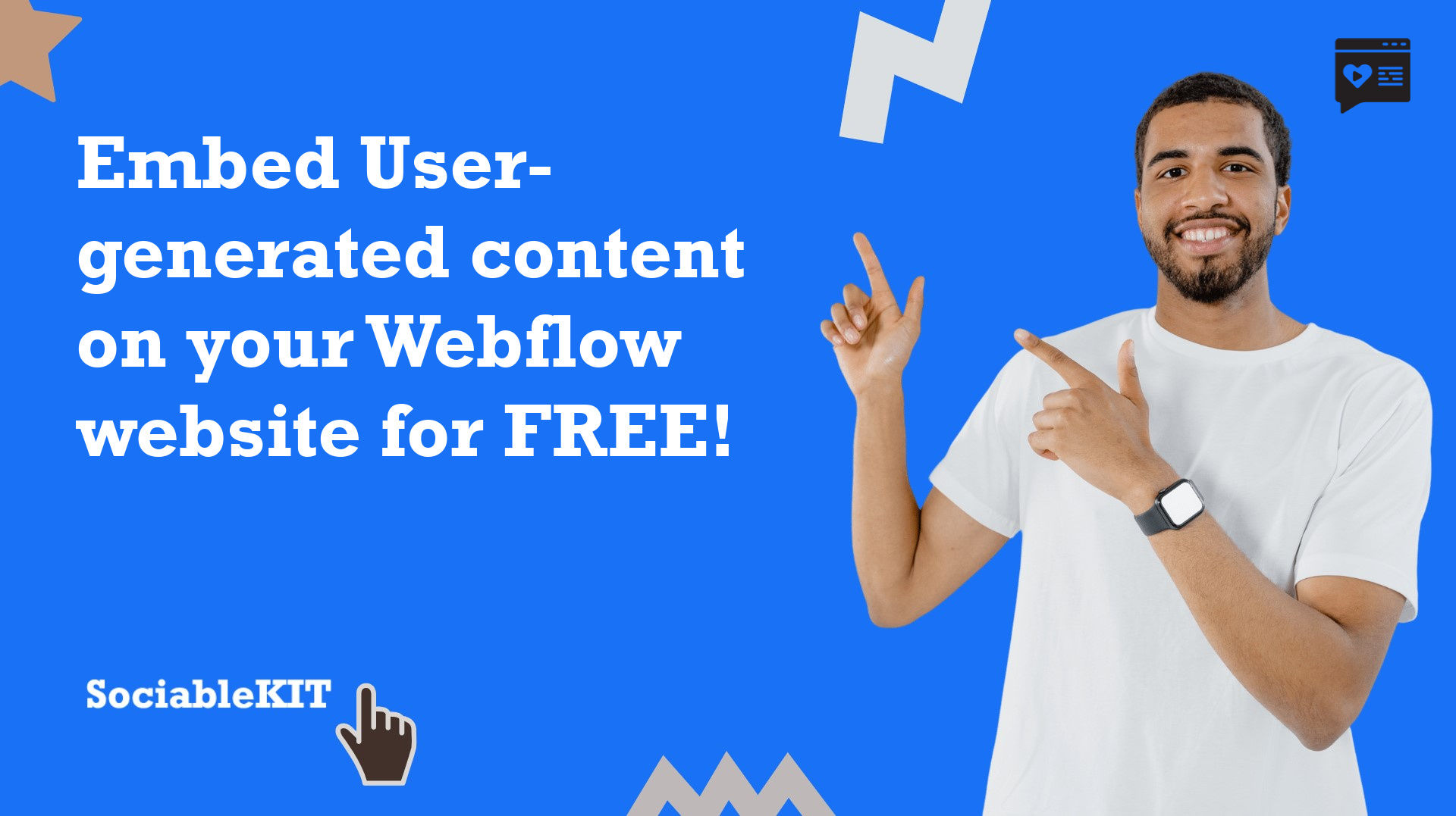 How to embed User-generated content on your Webflow website for FREE?