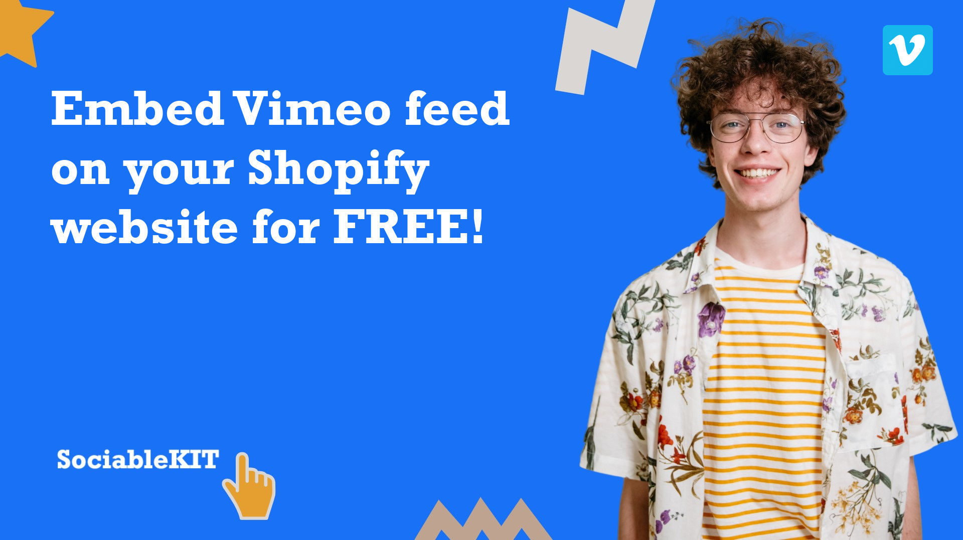 How to embed Vimeo feed on your Shopify website for FREE?