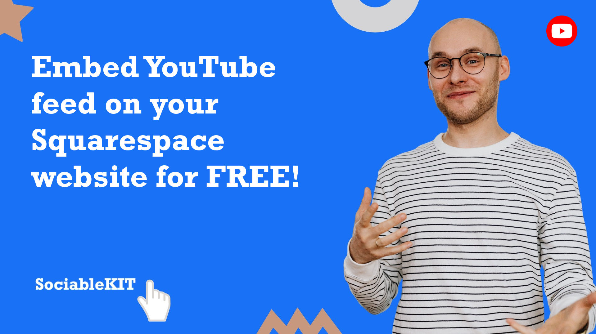 How to embed YouTube feed on your Squarespace website for FREE?