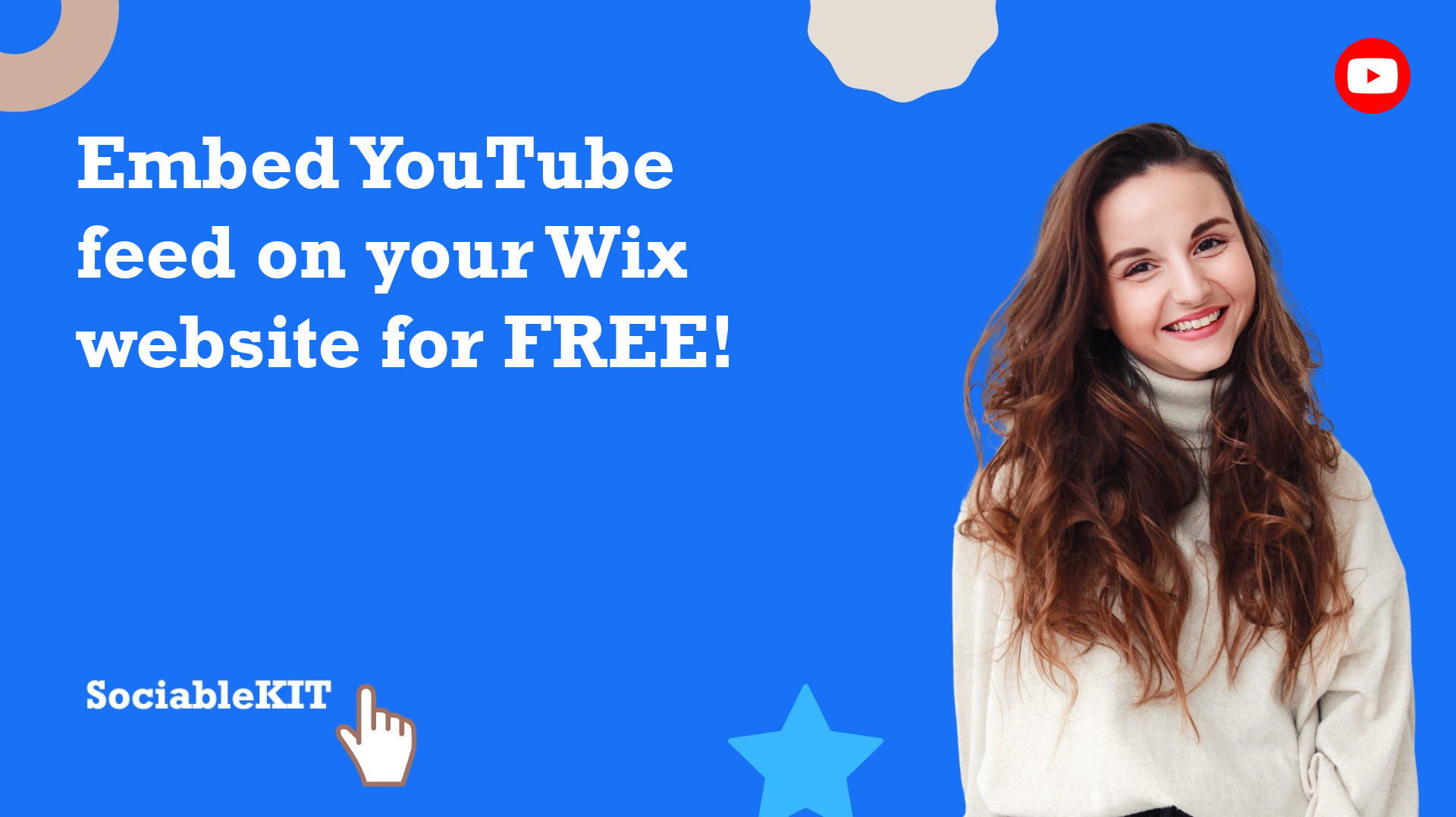 How to embed YouTube feed on your Wix website for FREE?