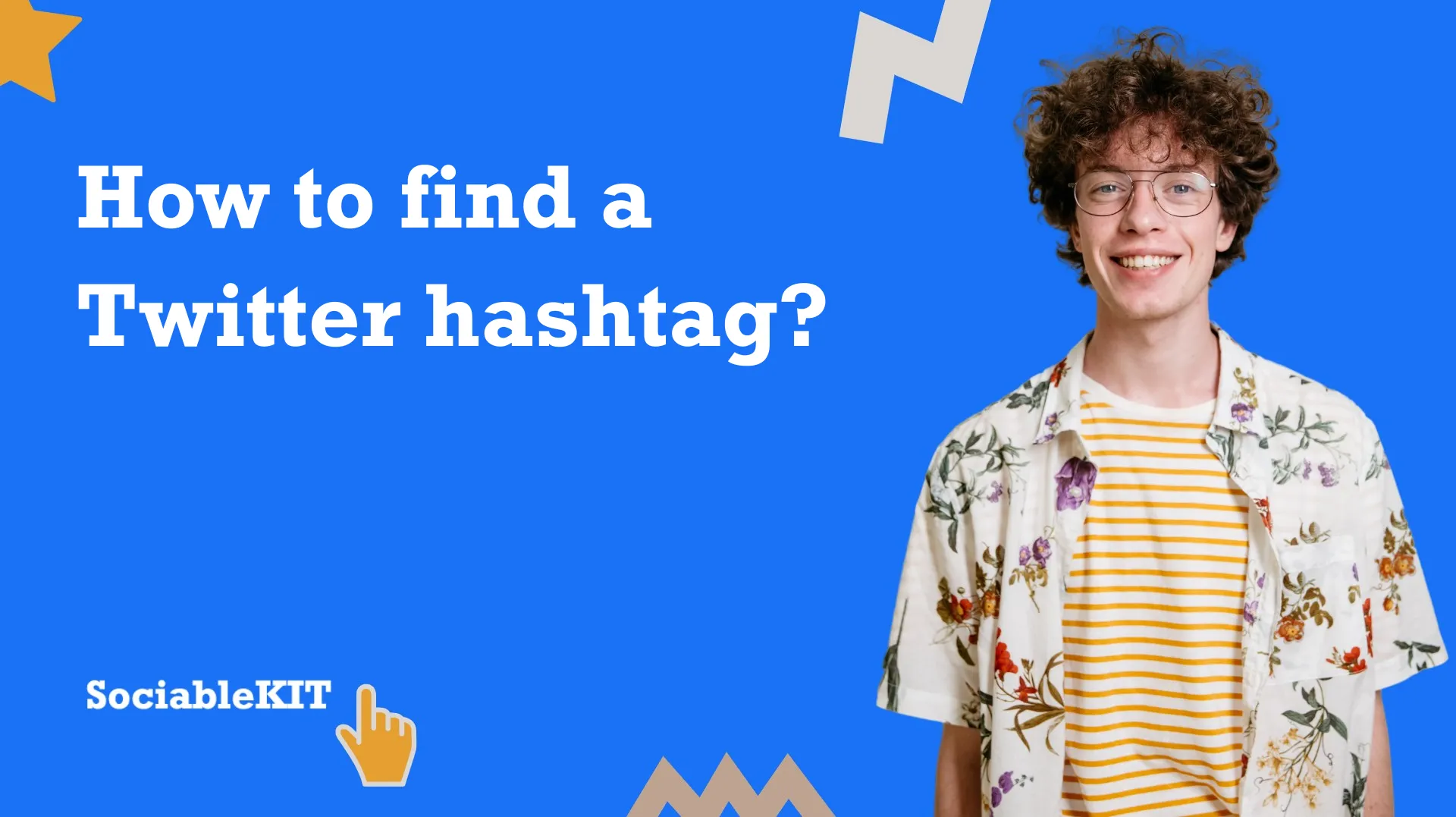 How to find a Twitter hashtag?