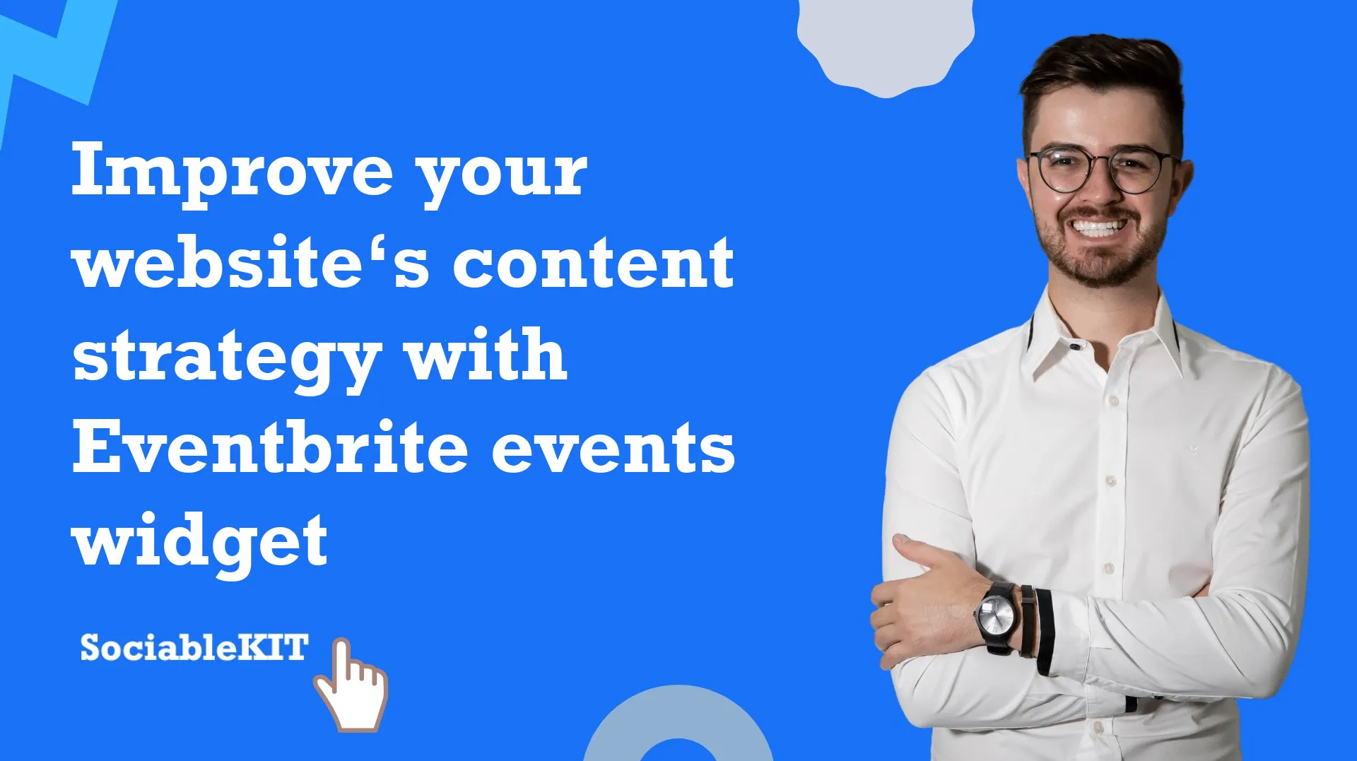 Improve your website’s content strategy with Eventbrite events widget
