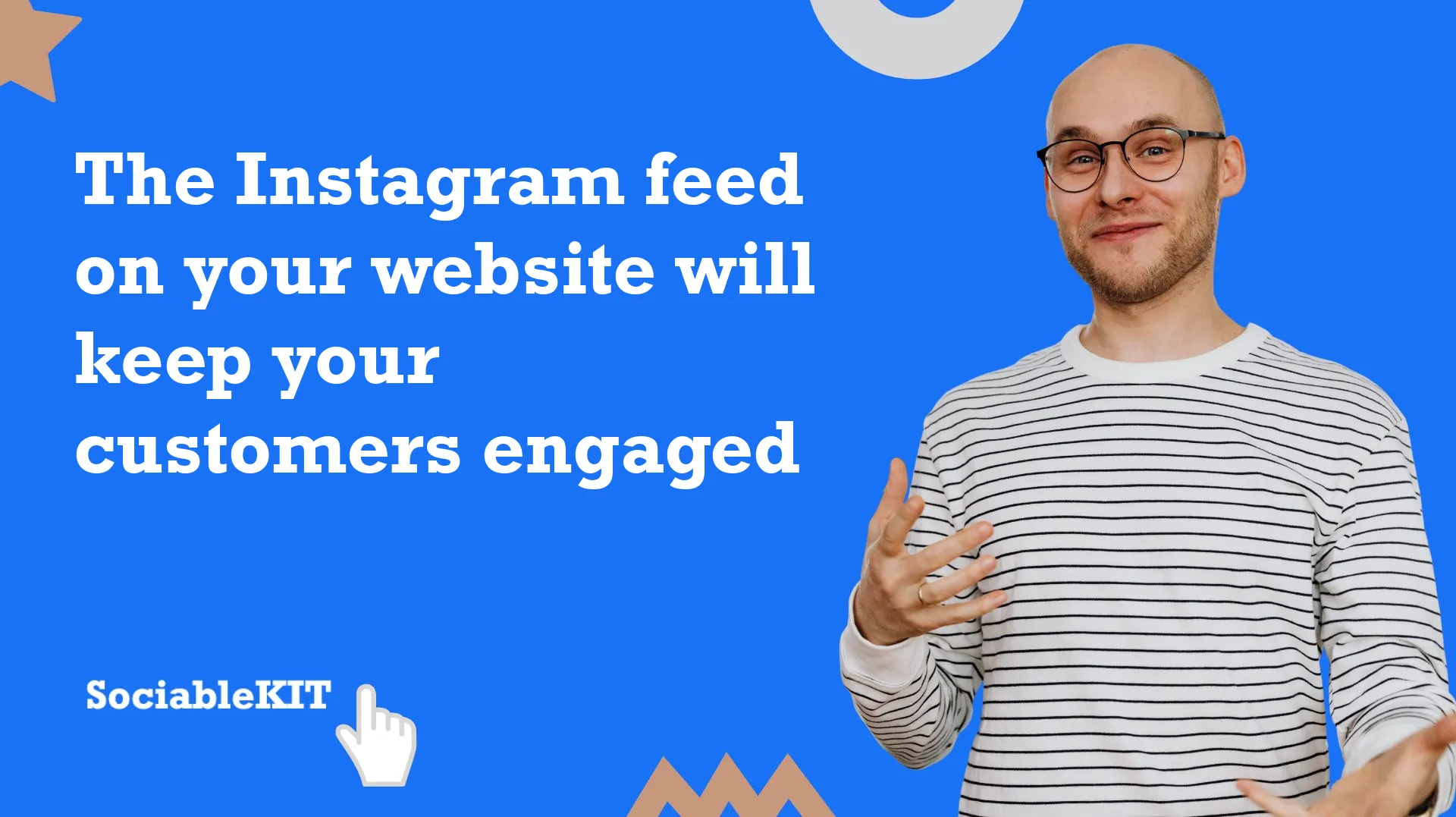 The Instagram feed on your website will keep your customers engaged
