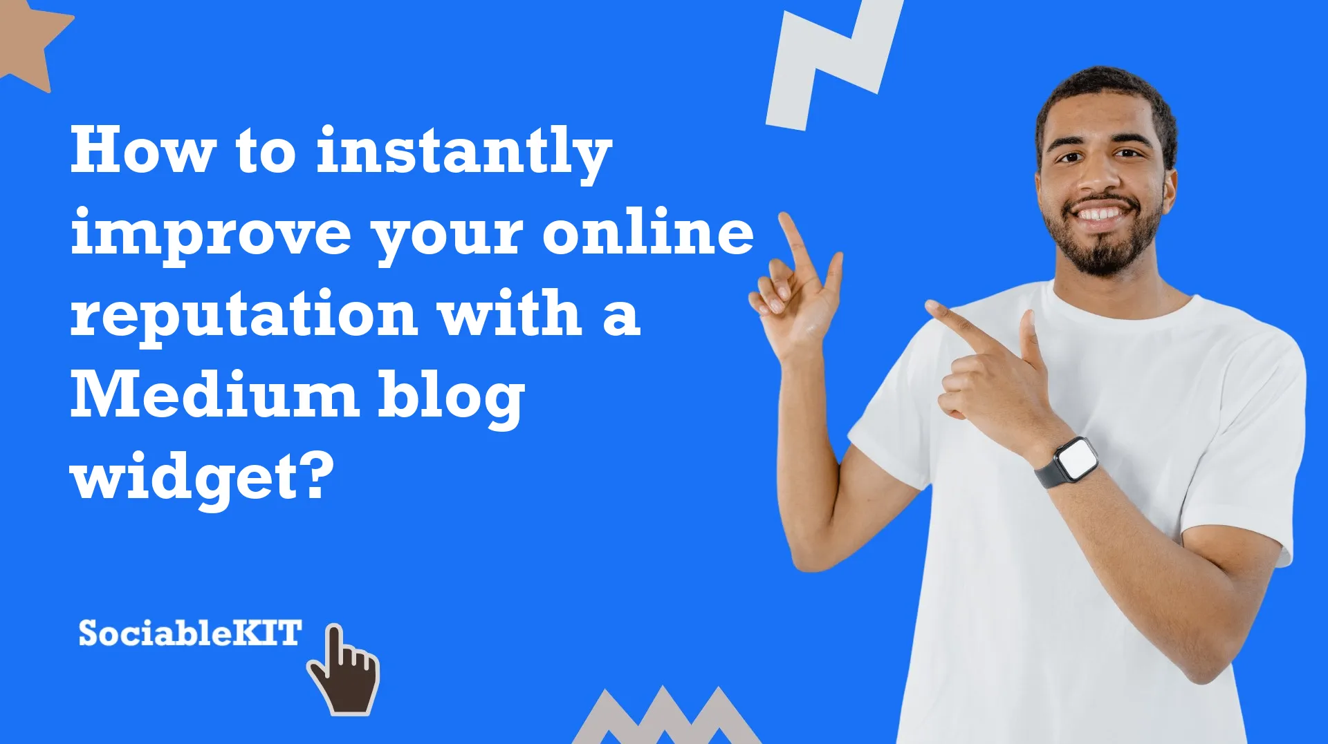 How to instantly improve your online reputation with a Medium blog widget?